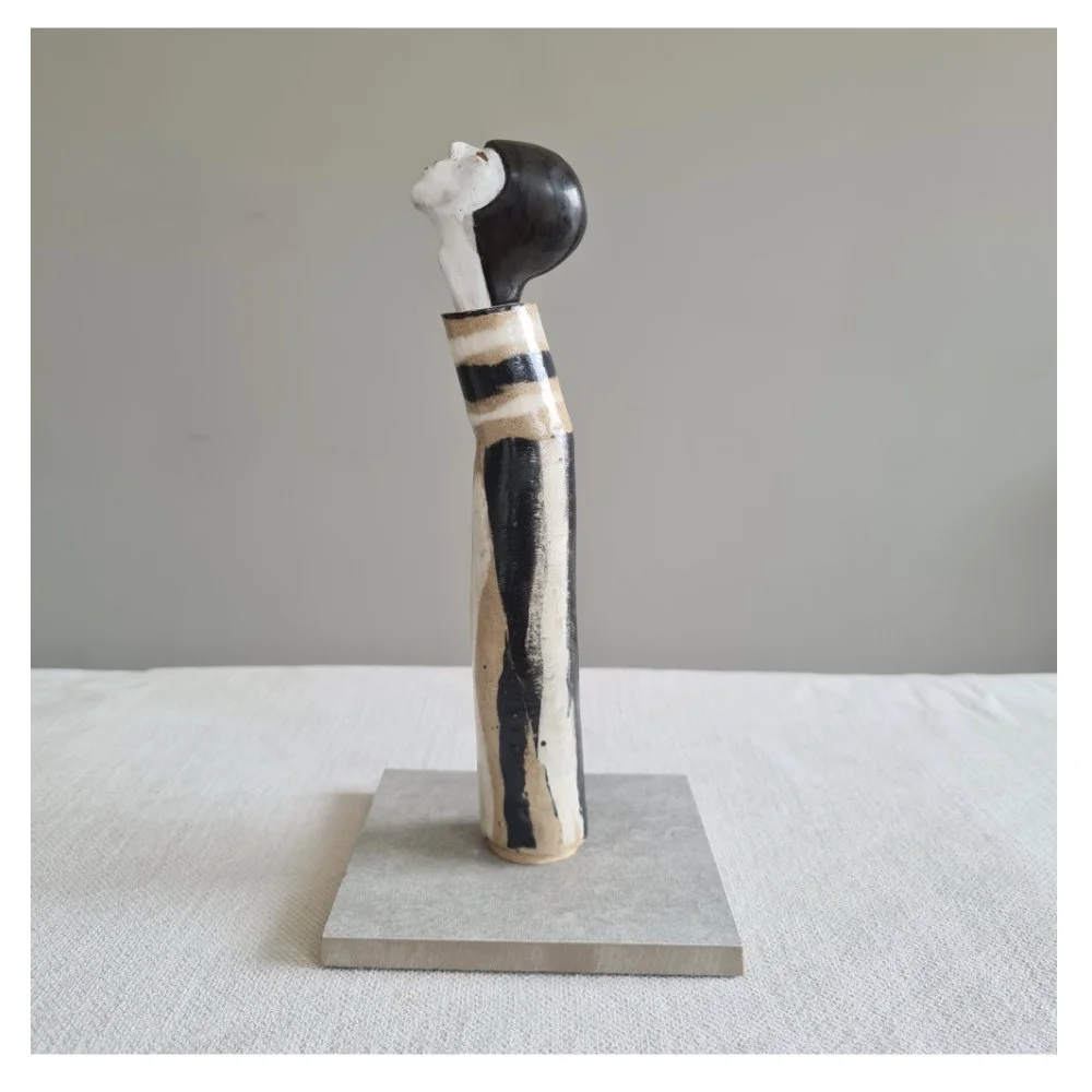 Aloof - Slender Ceramic Figurine LHS