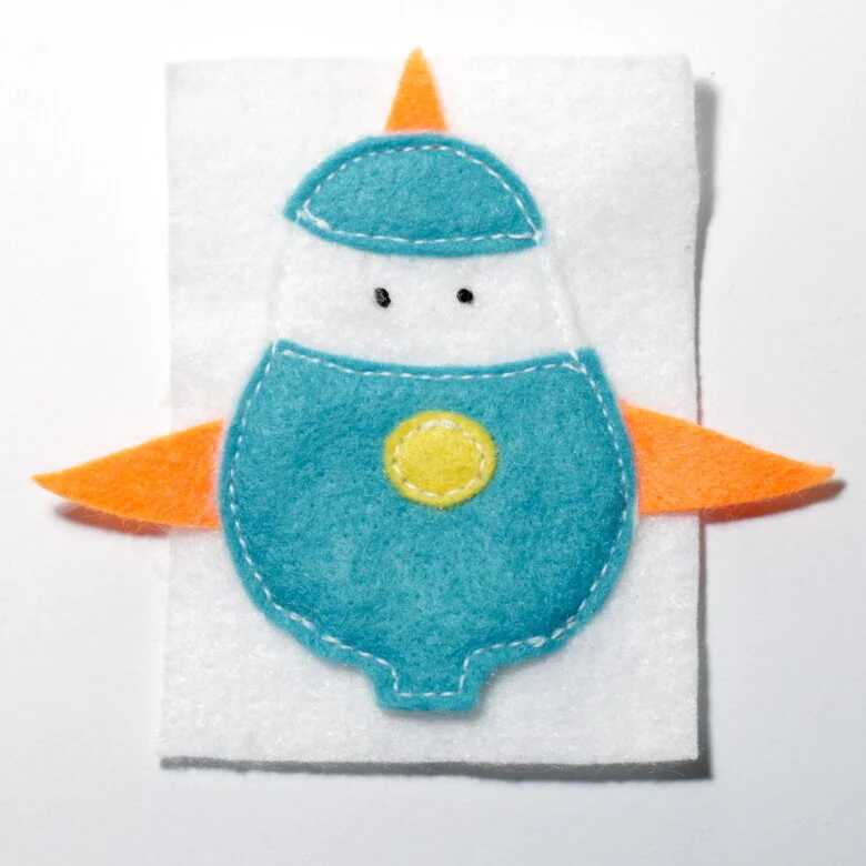 How to Sew Two Pieces of Felt Together