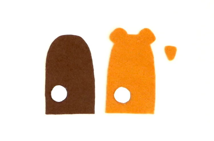 Easy Bear Finger Puppet with Free Pattern | Fun Cloth Crafts - Felt ...