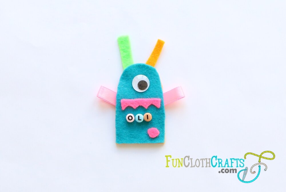 DIY Felt Finger Puppet Craft for Kids with Template | Fun Cloth Crafts ...