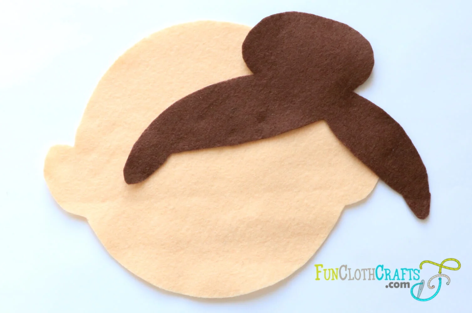 Cut Felt Face and Hair