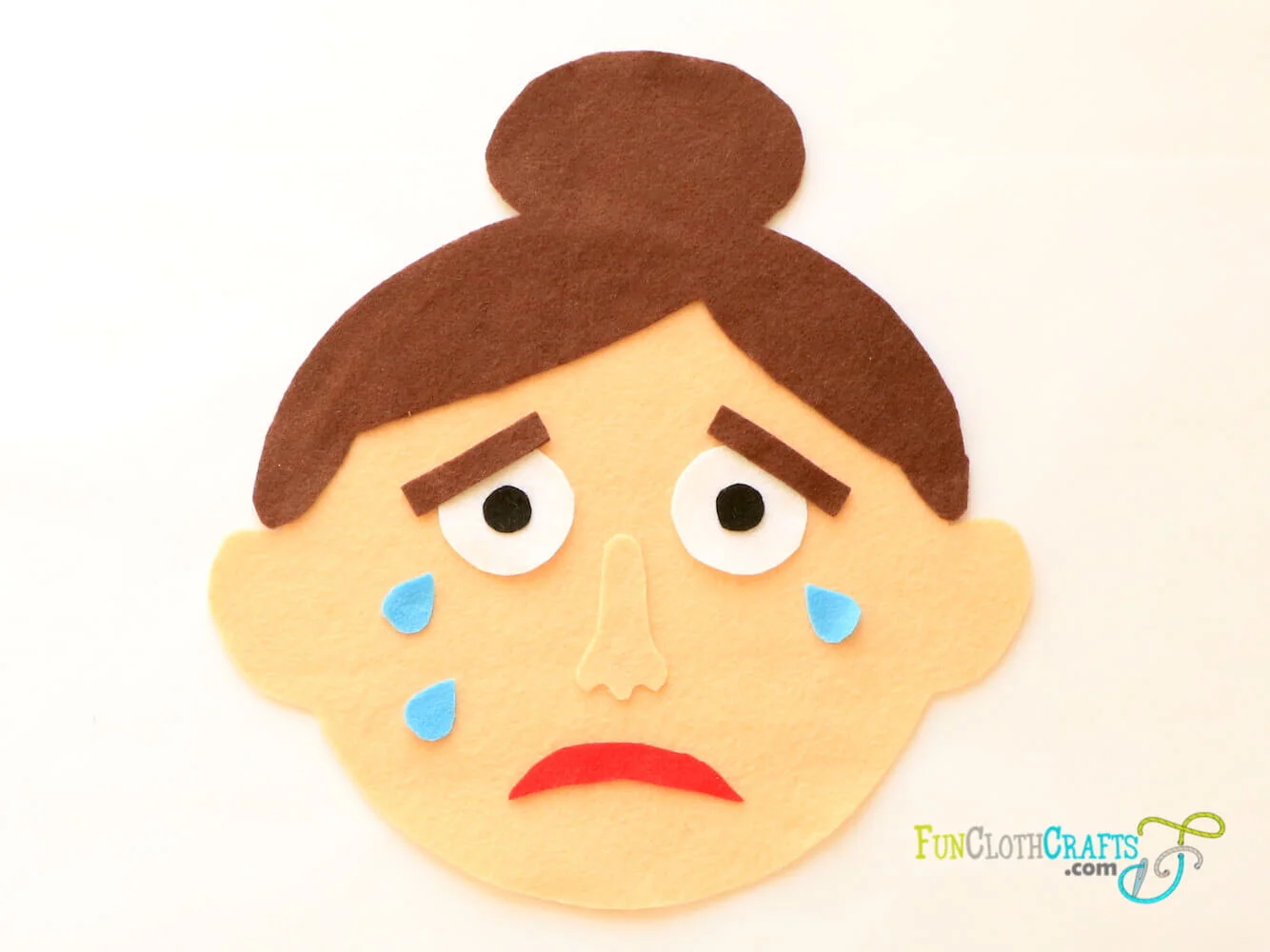Sad Felt Face