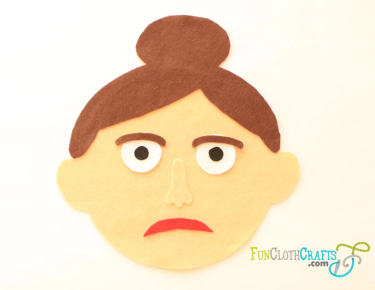 Upset Felt Face