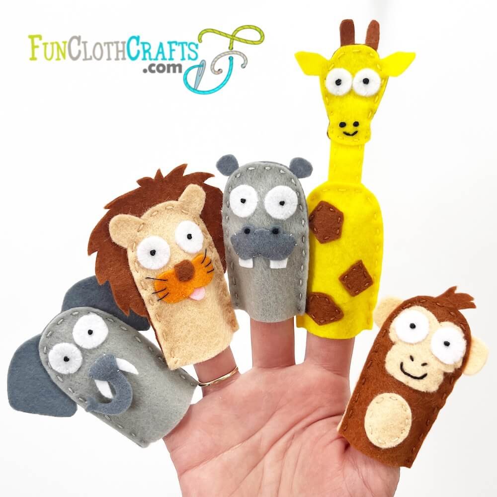🦁🐘 New Free Pattern! Jungle Animal Finger Puppets 

Ready for a wild crafting adventure? 🌿 Create jungle animal finger puppets &mdash; perfect for kids who love animals and storytelling! This free pattern includes cute safari friends like a lion, 