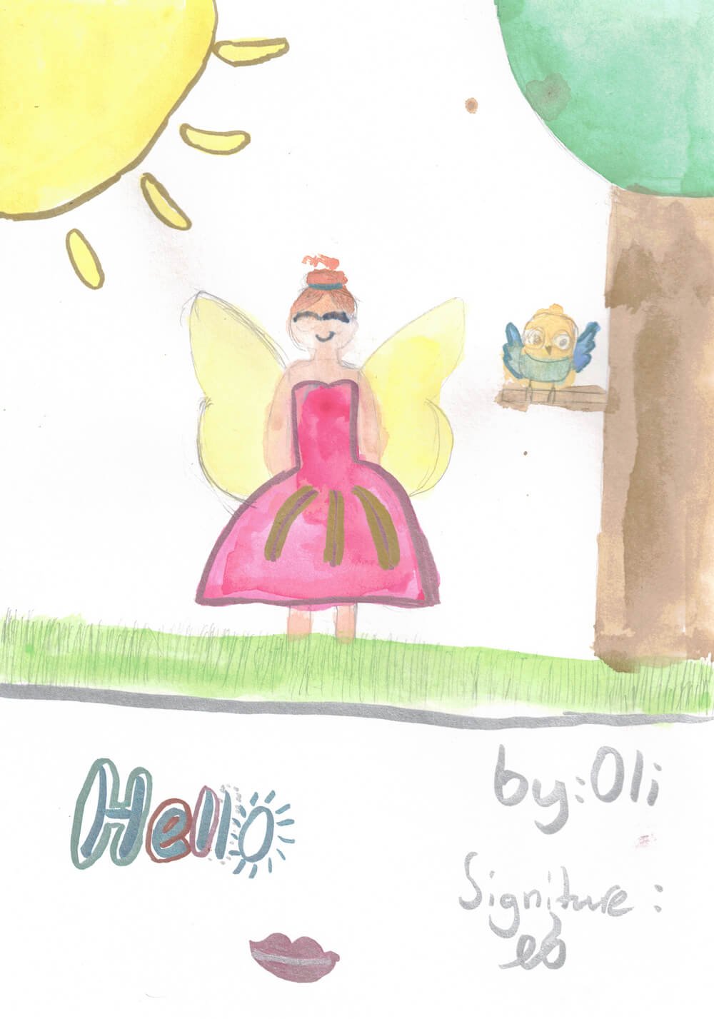 How to Draw a Fairy - HelloArtsy