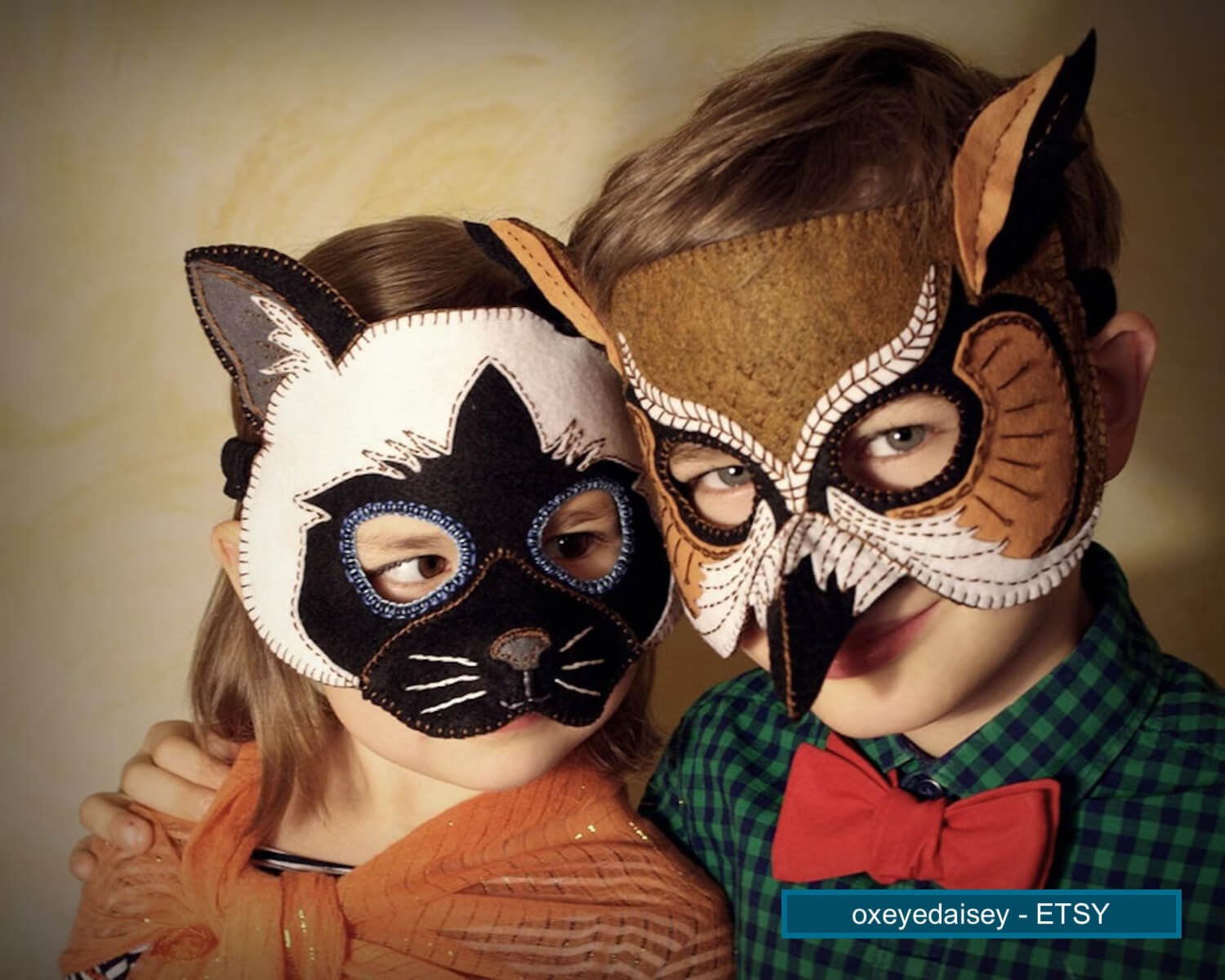 Fun Felt Animal Masks - Sew a Little Seam