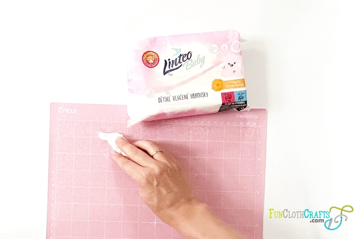 How To Clean Cricut Pink Fabric Mat 