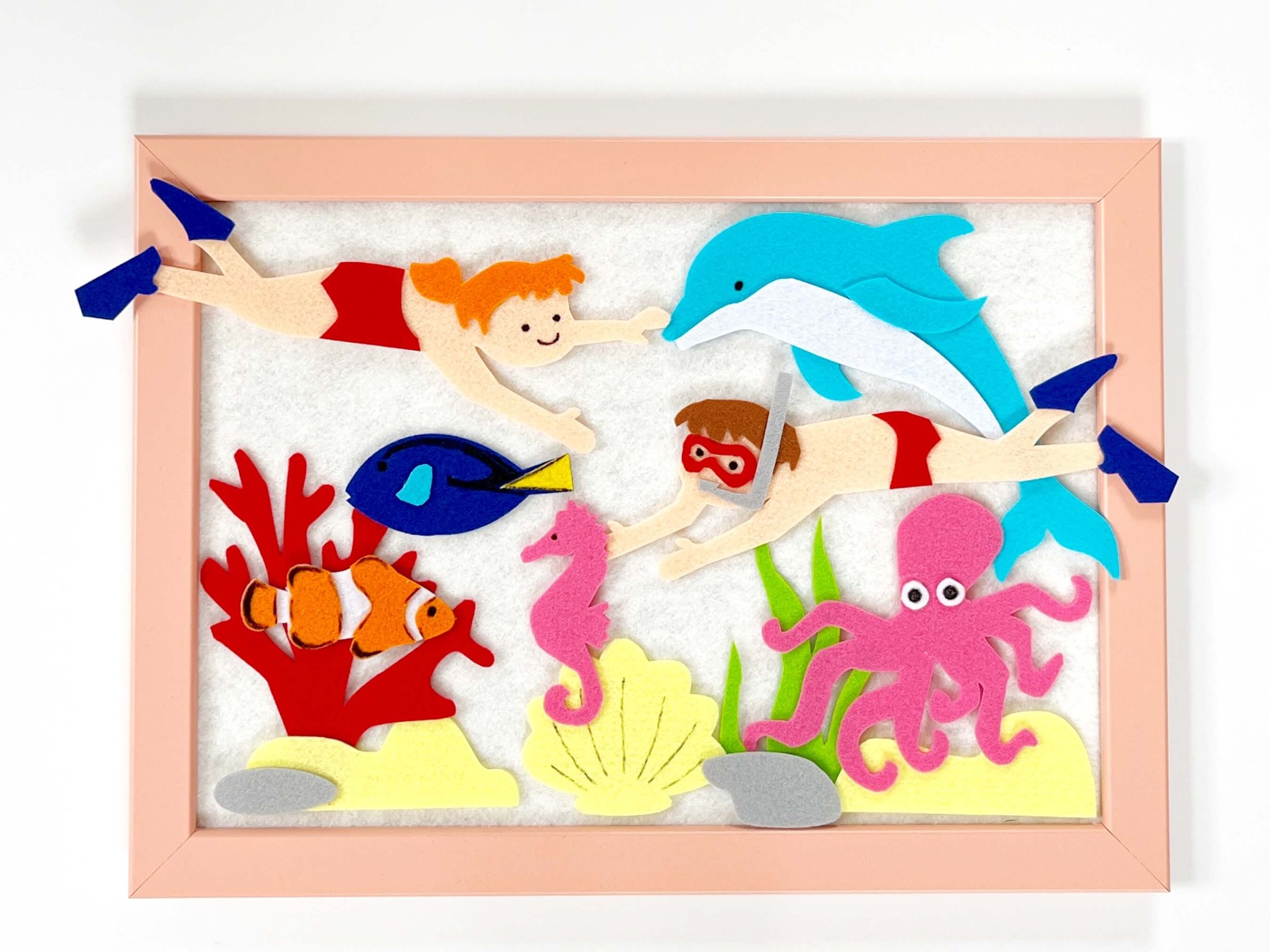 Ocean and Fish Felt Board Story Set for Preschool and Kindergarten