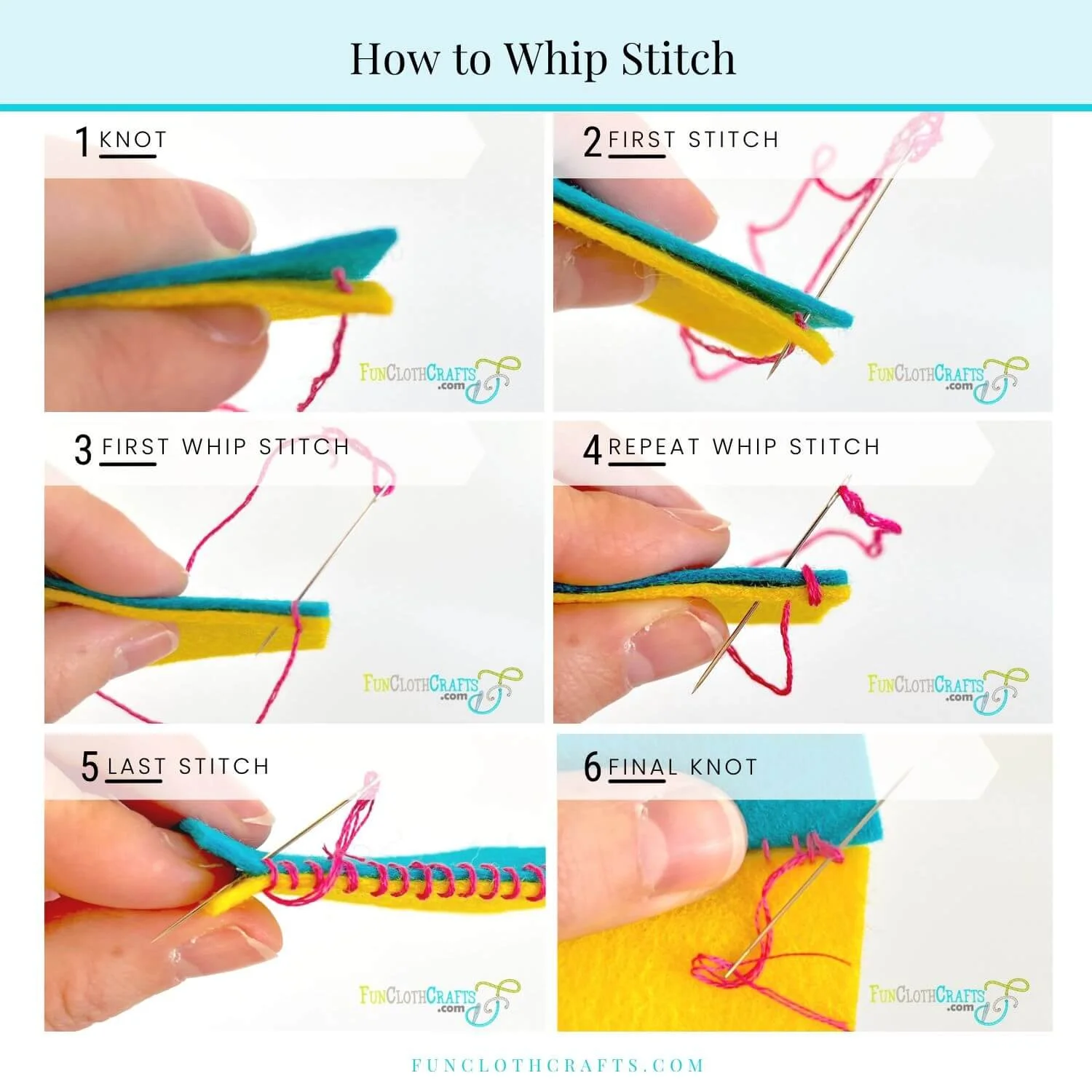 The Easy to Follow Guide on How to Whip Stitch [Tutorial] Fun Cloth