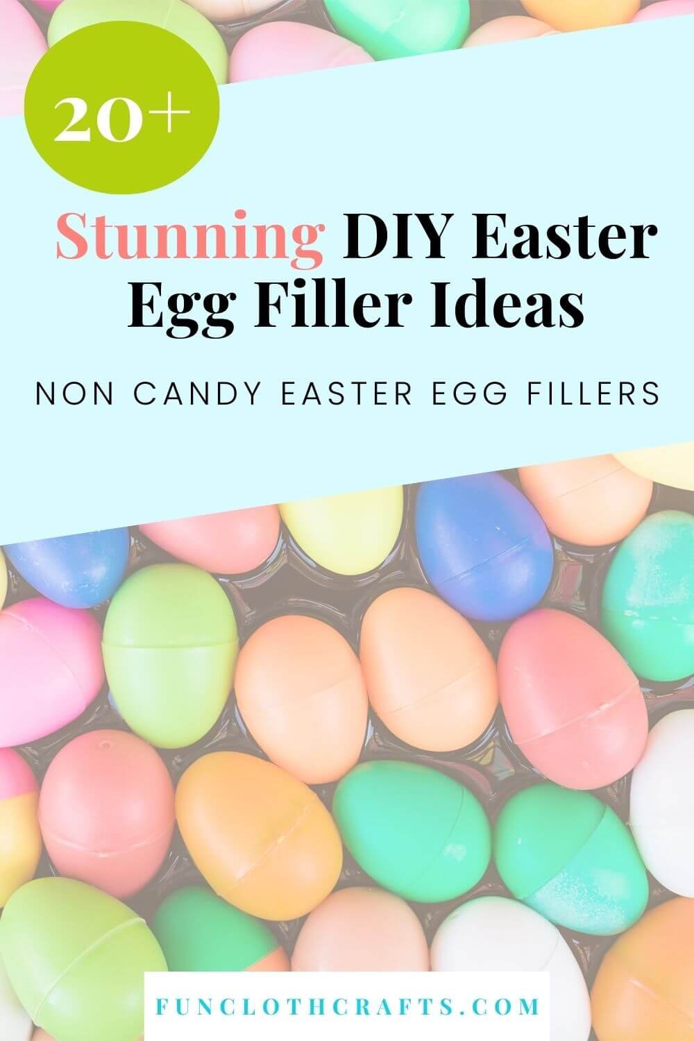 DIY Easter Egg Filler Ideas - Non-Candy Egg Fillers