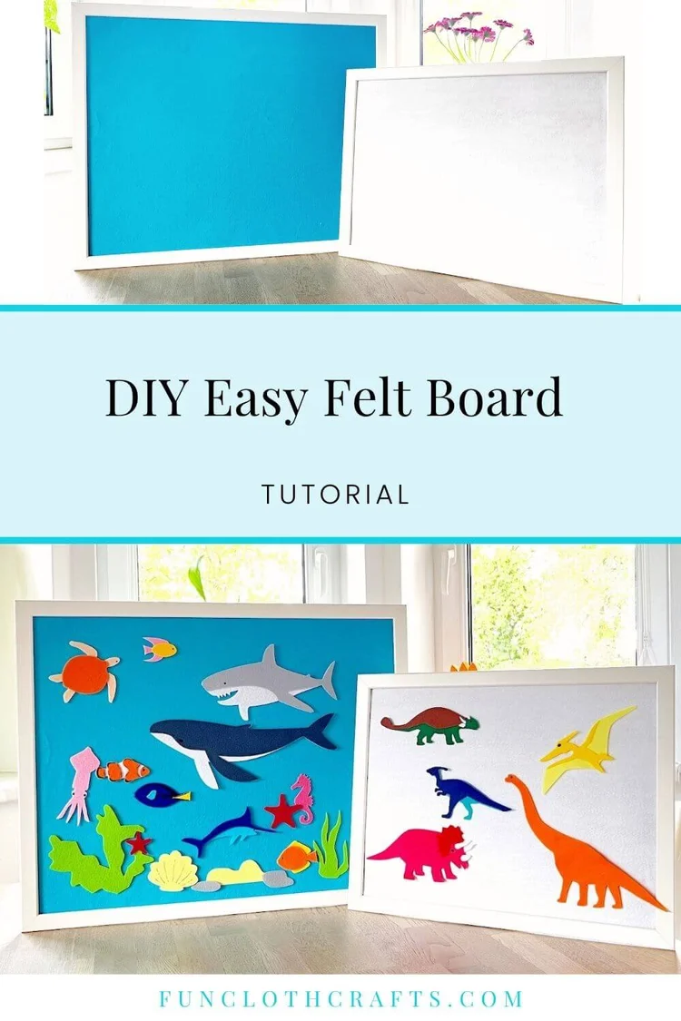 How Do You Make an Easy Felt Board (Flannel Board)? [Tutorial] Fun