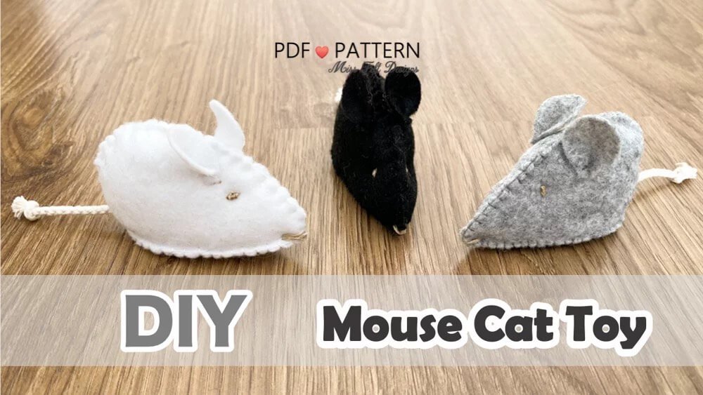 DIY Felt Cat Plushie + Free Printable Template