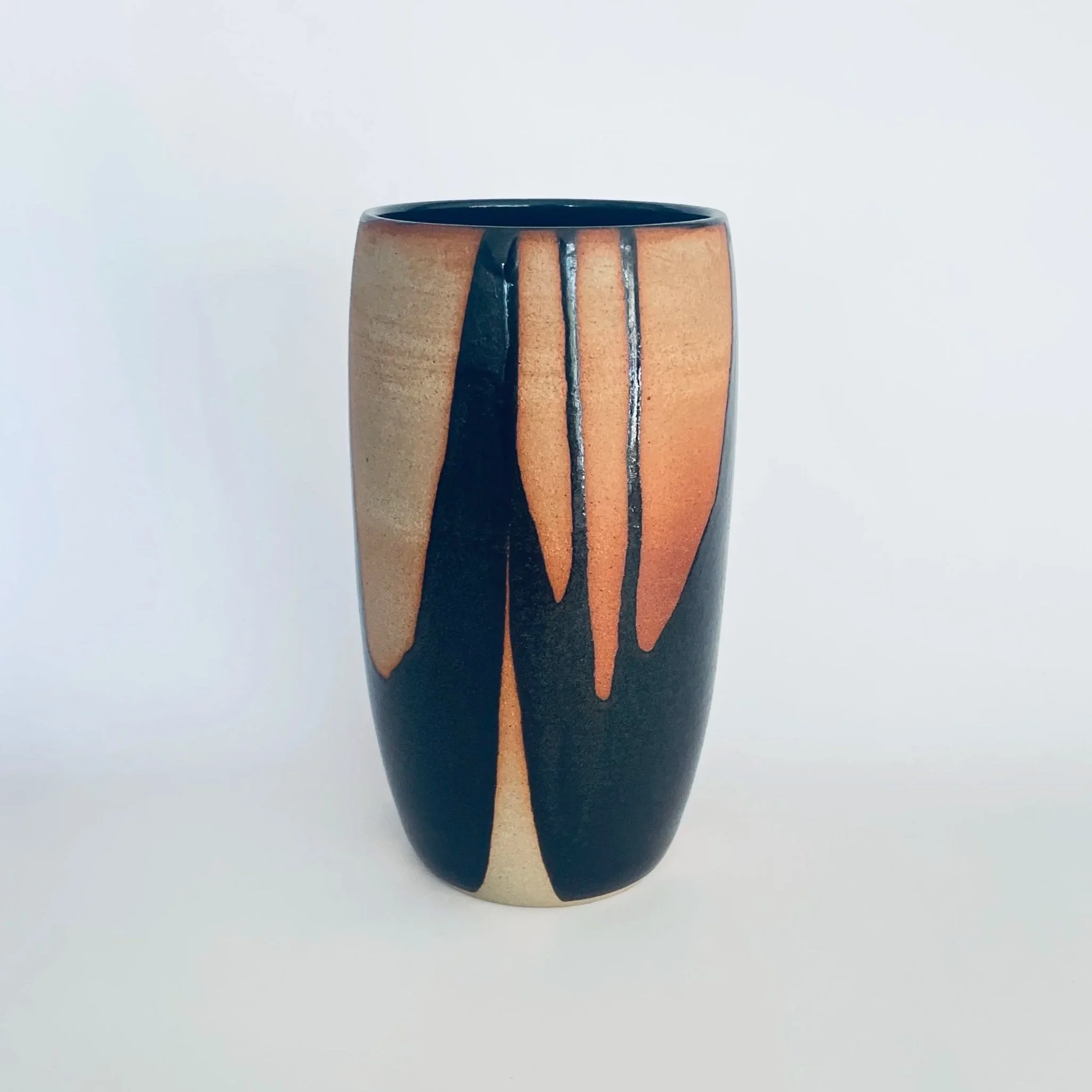LARGE TENMOKU VASE