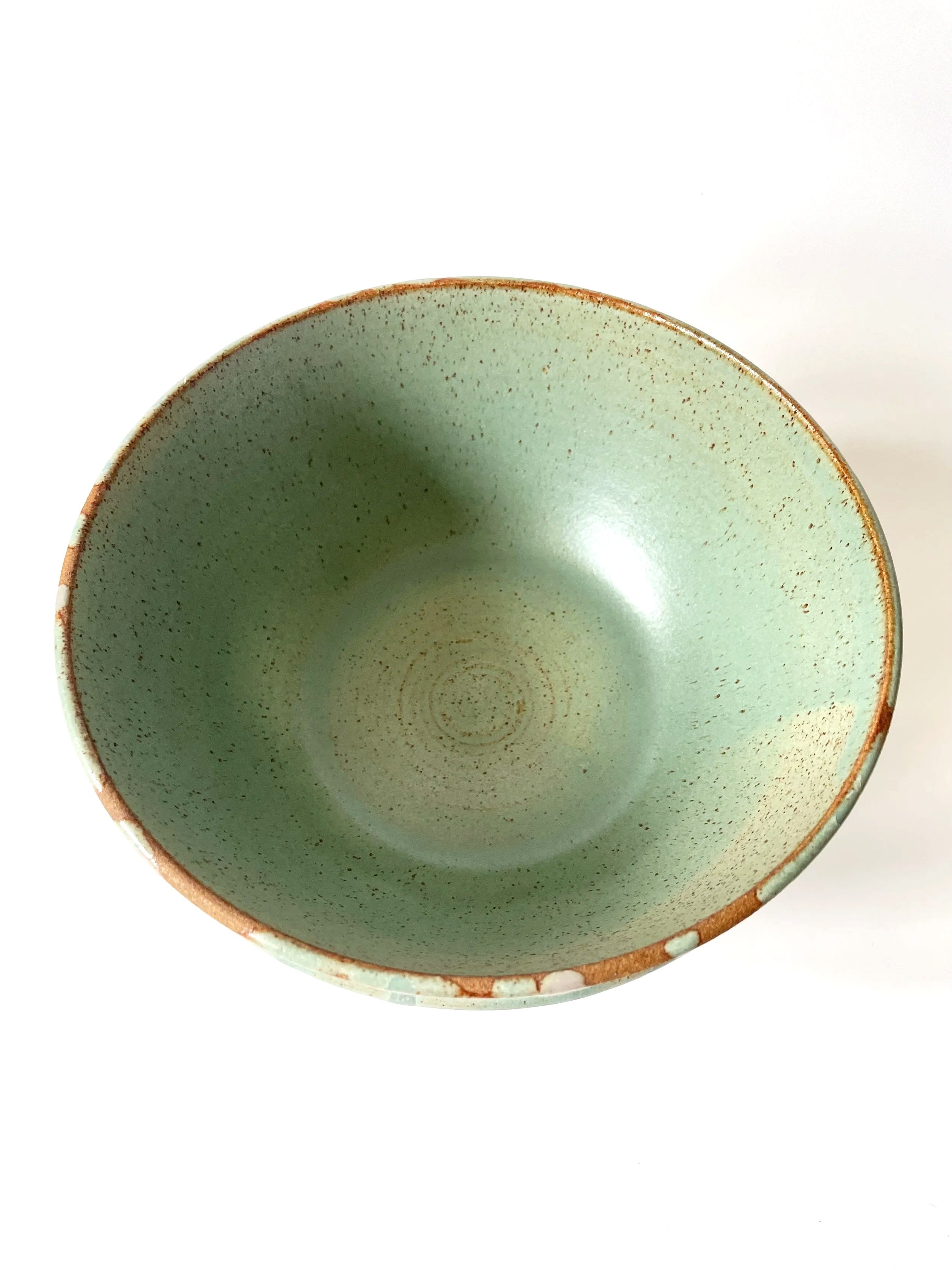 Stoneware ramen bowls in spring pattern 7