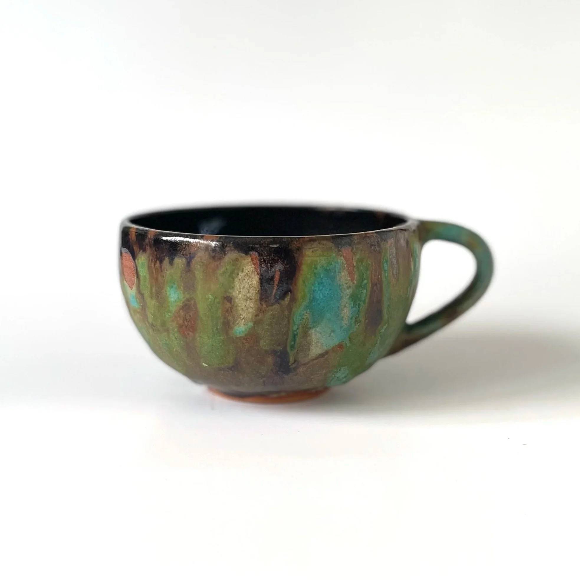 TENMOKU AND TURQUOISE CUP