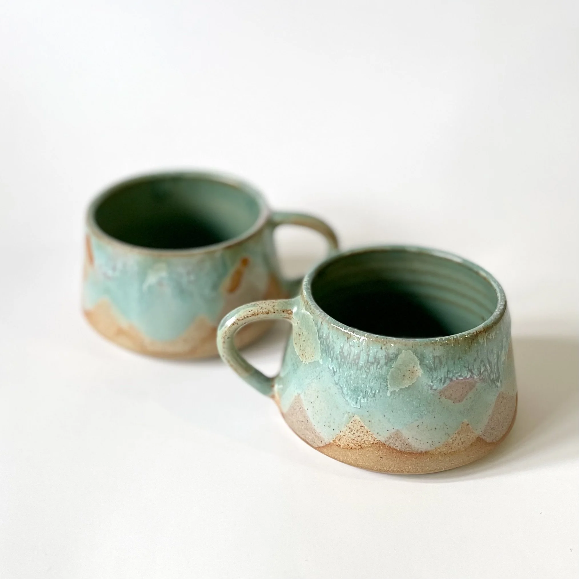 Spring design ceramic coffee cup 1