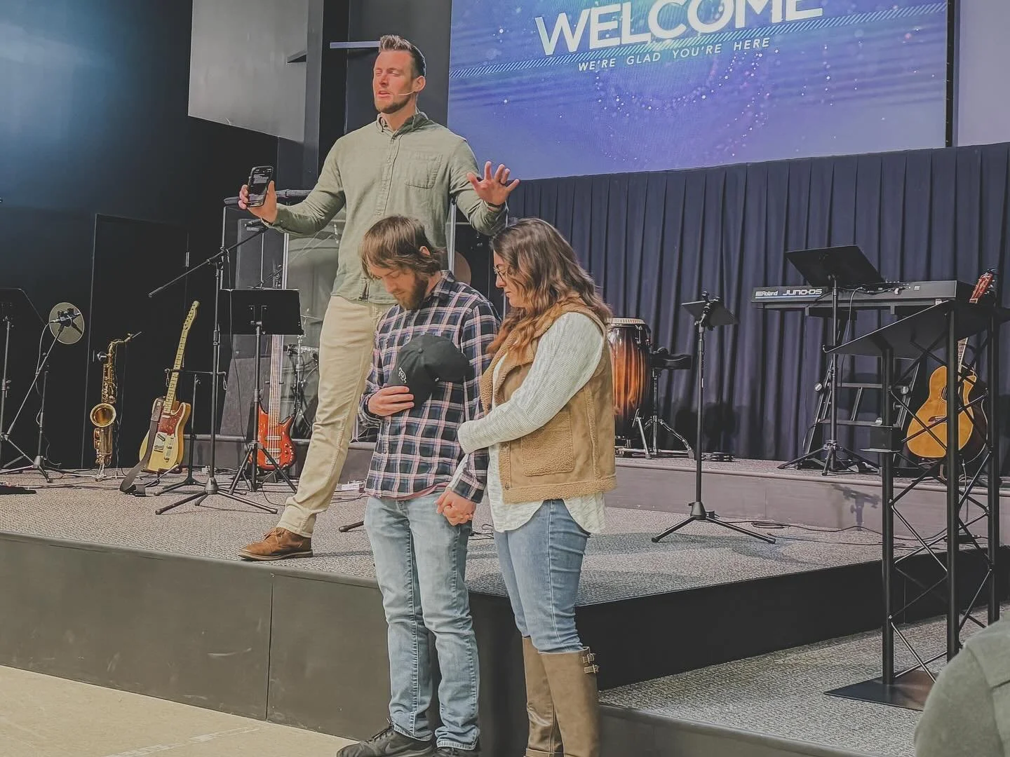 Thankful for the blessings of God.