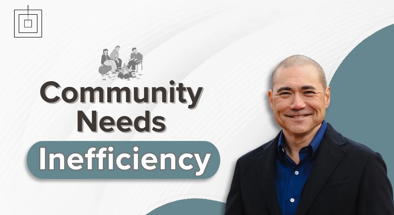 Why Strong Communities Often Look Inefficient