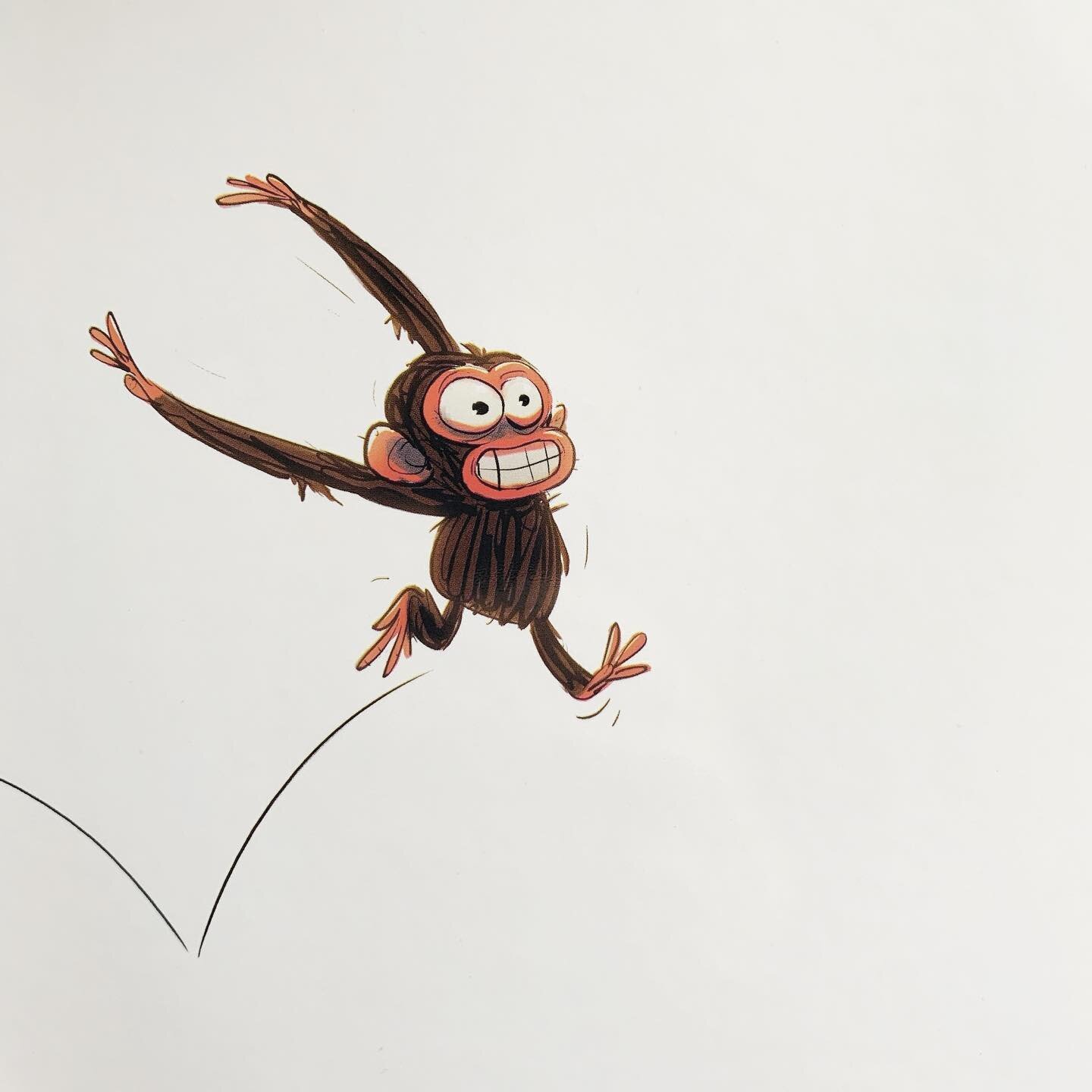 &quot;Finally Jim looked happy. But he didn't feel happy inside.&quot;⁠⁠
⁠From &quot;Grumpy Monkey&quot; by Suzanne Lang and Max Lang.⁠⁠
~⁠⁠
#grumpymonkey #suzannelang #maxlang #jakepanzee #randomhouse #boadbook #picturebook #kidlit #childrensfiction