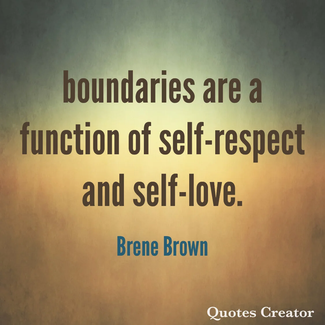 Self-Respect is Setting Boundaries