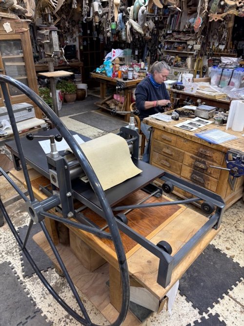 Etching & Letter Press Demo & Workshop