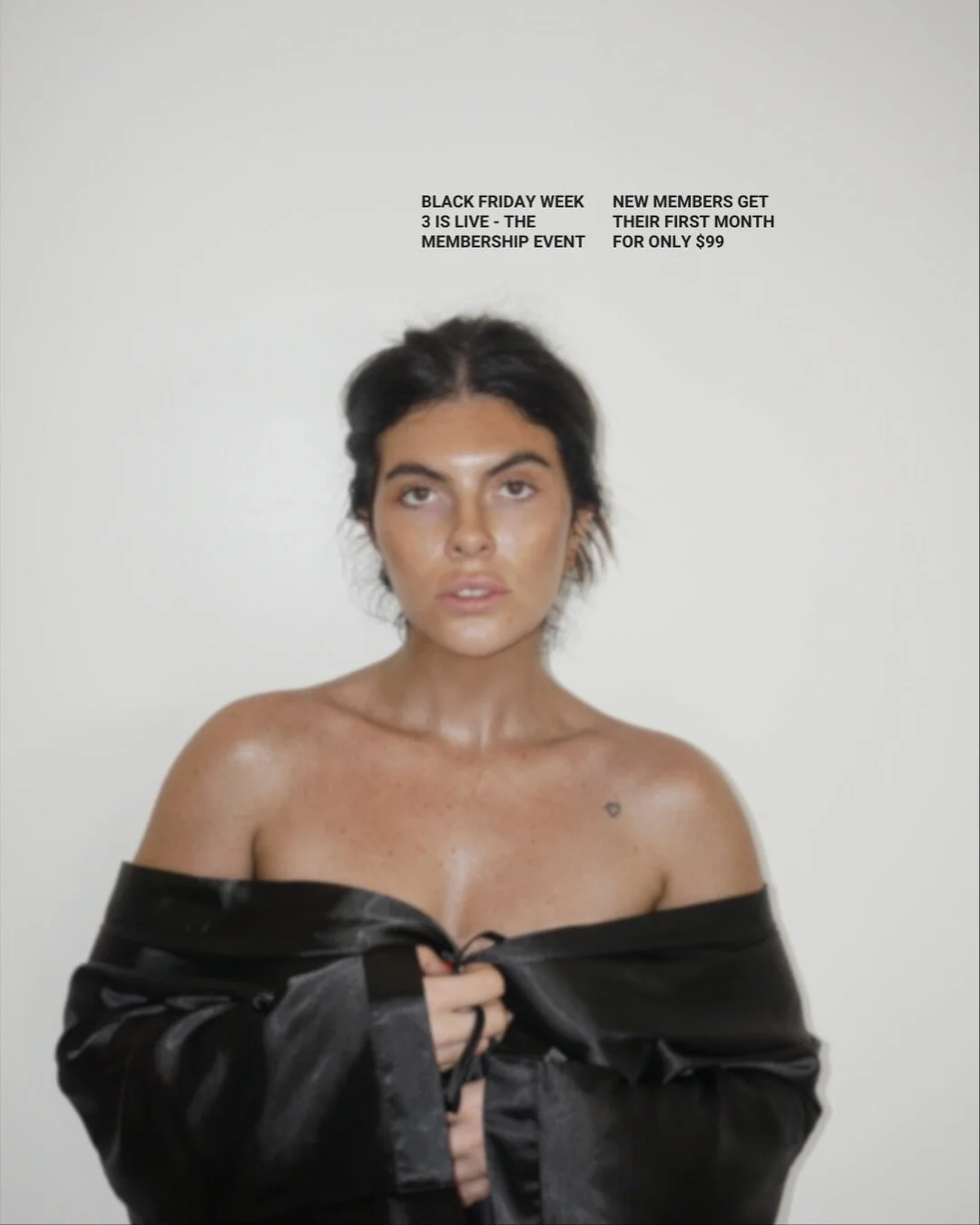 Black Friday Week 3 - our last and final week.

We&rsquo;ve done single sessions, package deals and now we&rsquo;re ending Black Friday with something we never discount:

Memberships.

For this week only, get your first month of The Standard Membersh