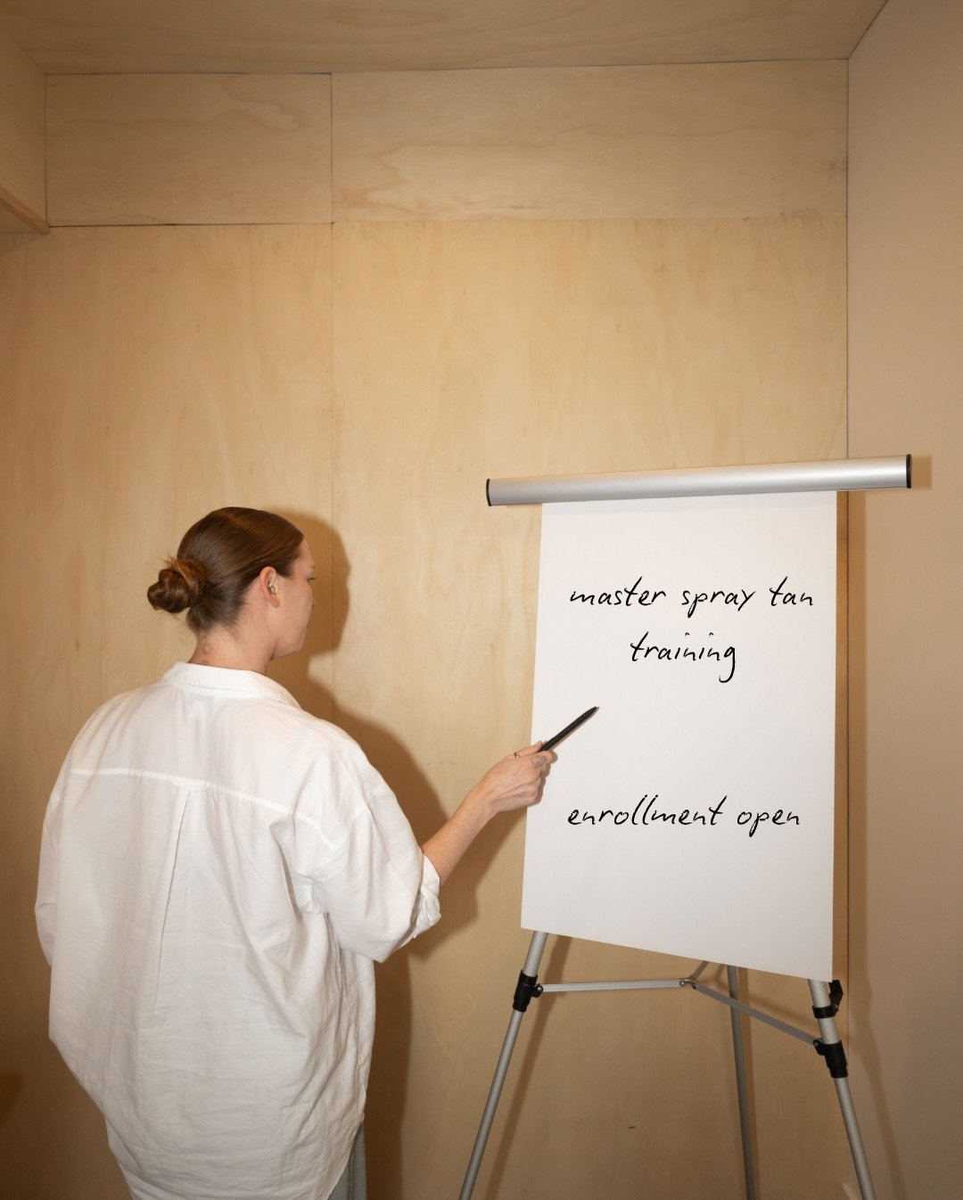 our 3 phase program was designed for my students to retain everything, not rush through it. we slow down, repeat what matters, and make sure it&rsquo;s locked in before moving on.

our master spray tan training is flexible, designed for busy women, a