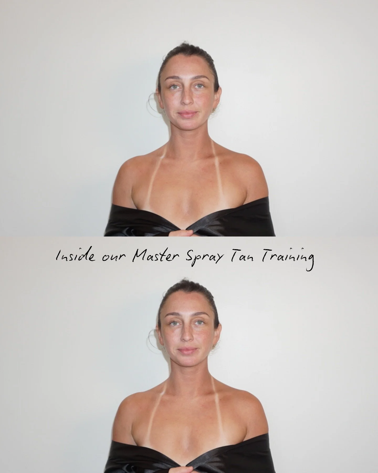 now booking summer 2026, 
our master spray tan class is for the person looking to start or grow their own spray tanning business, using the highest quality solutions and most advanced business tools and techniques.

if you&rsquo;d like to learn more 