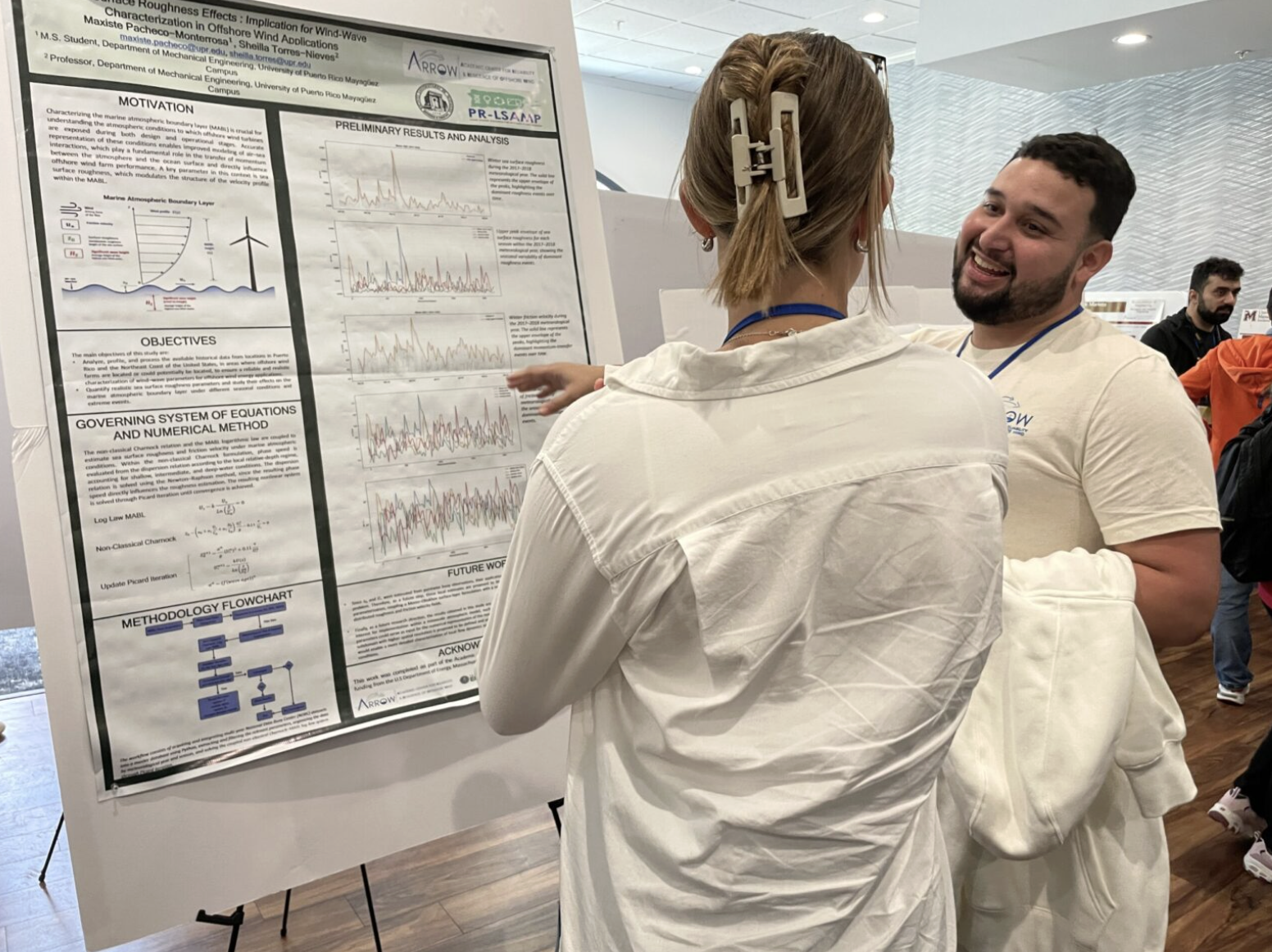 participants in the ARROW SEA poster session