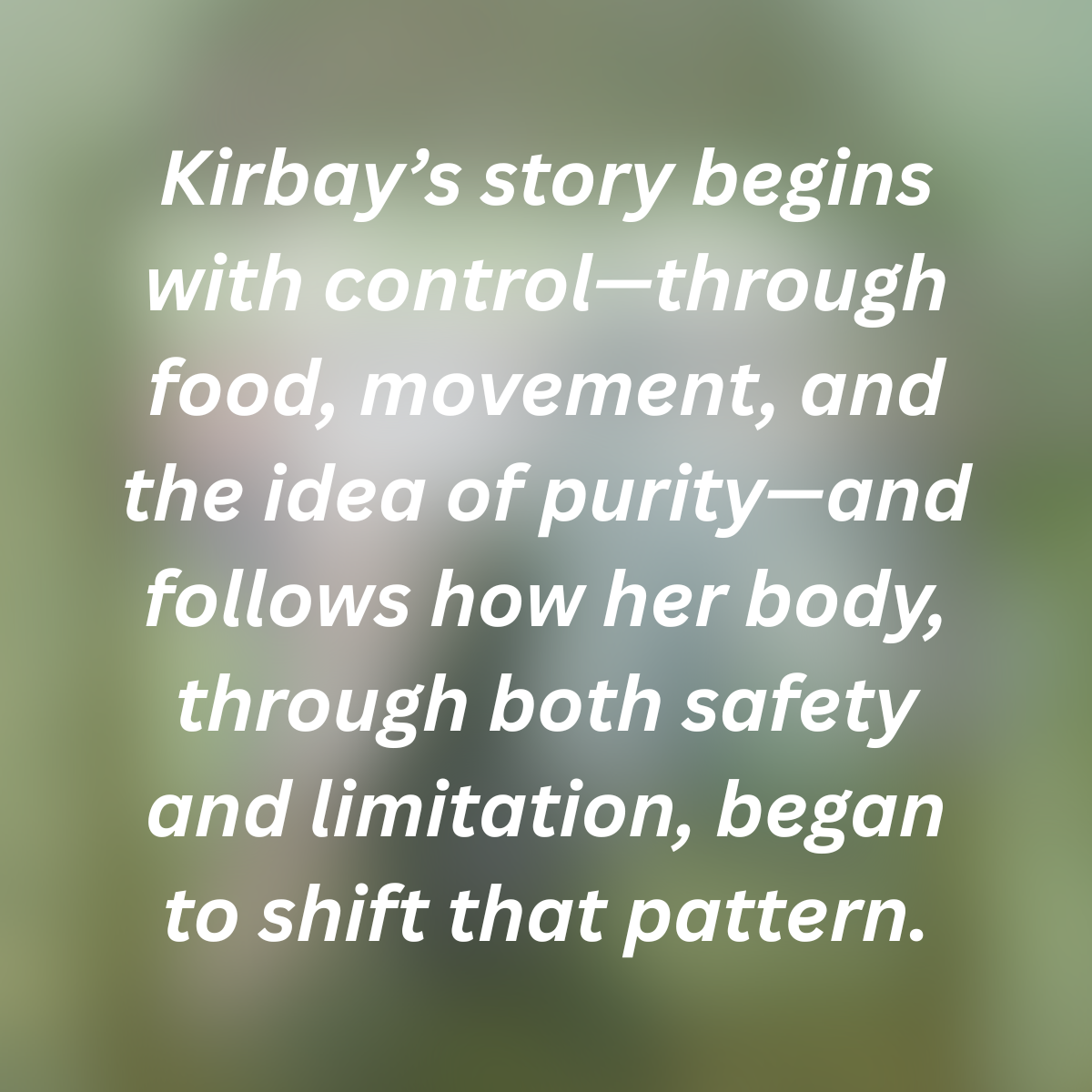 MICHIGAN |  |  Sexual Abuse / Control & Purity / Disordered Eating / Chronic Illness (EDS)