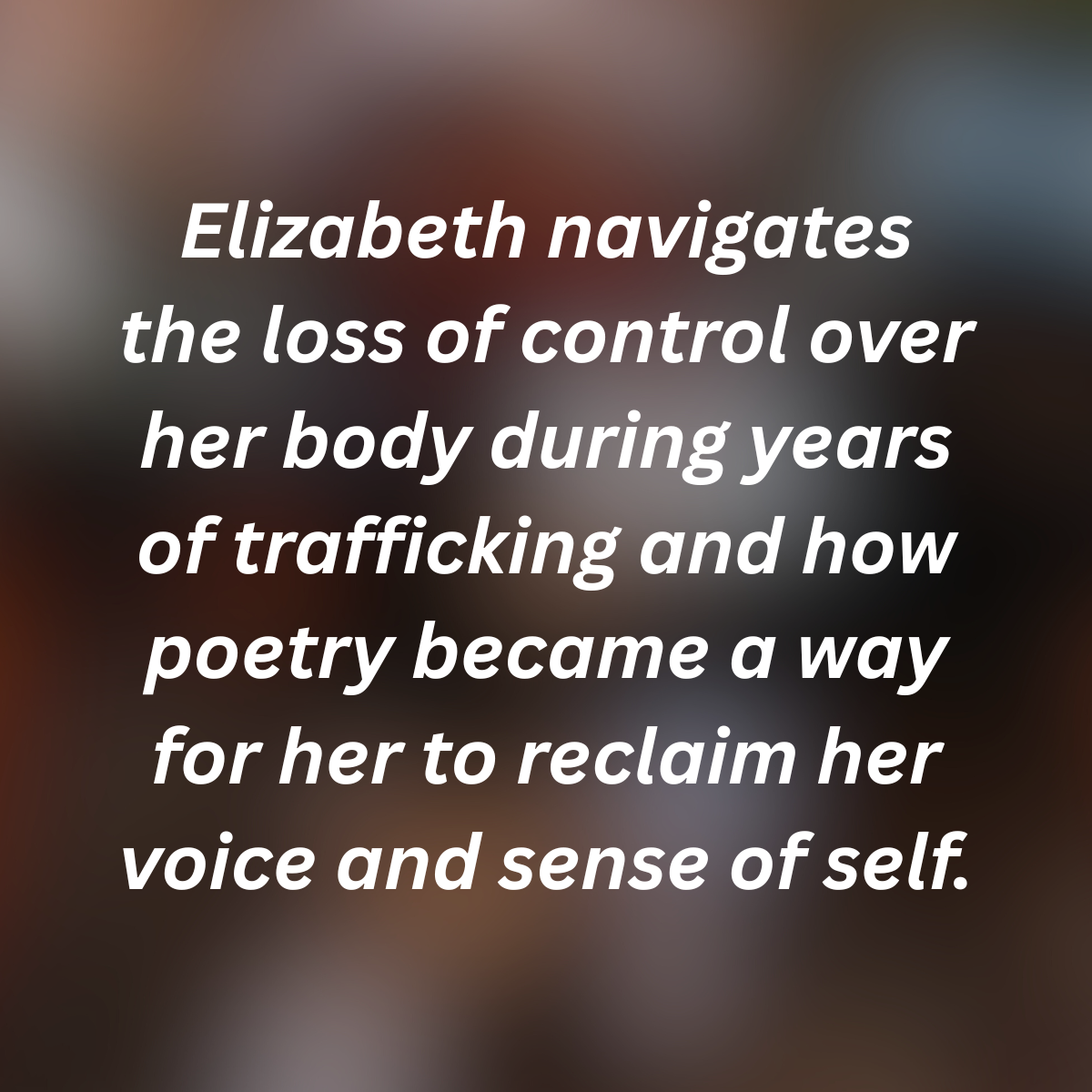 MINNESOTA |  Human Trafficking / Sexual Assault / Trauma Recovery / Creative Expression
