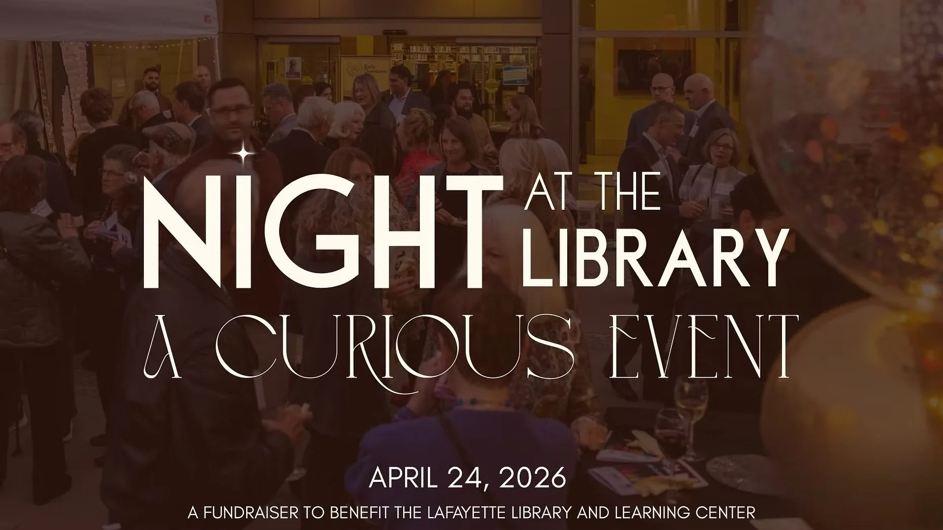 April 24th, 2026: Slow Food Presents at Lafayette Library’s A Curious Night