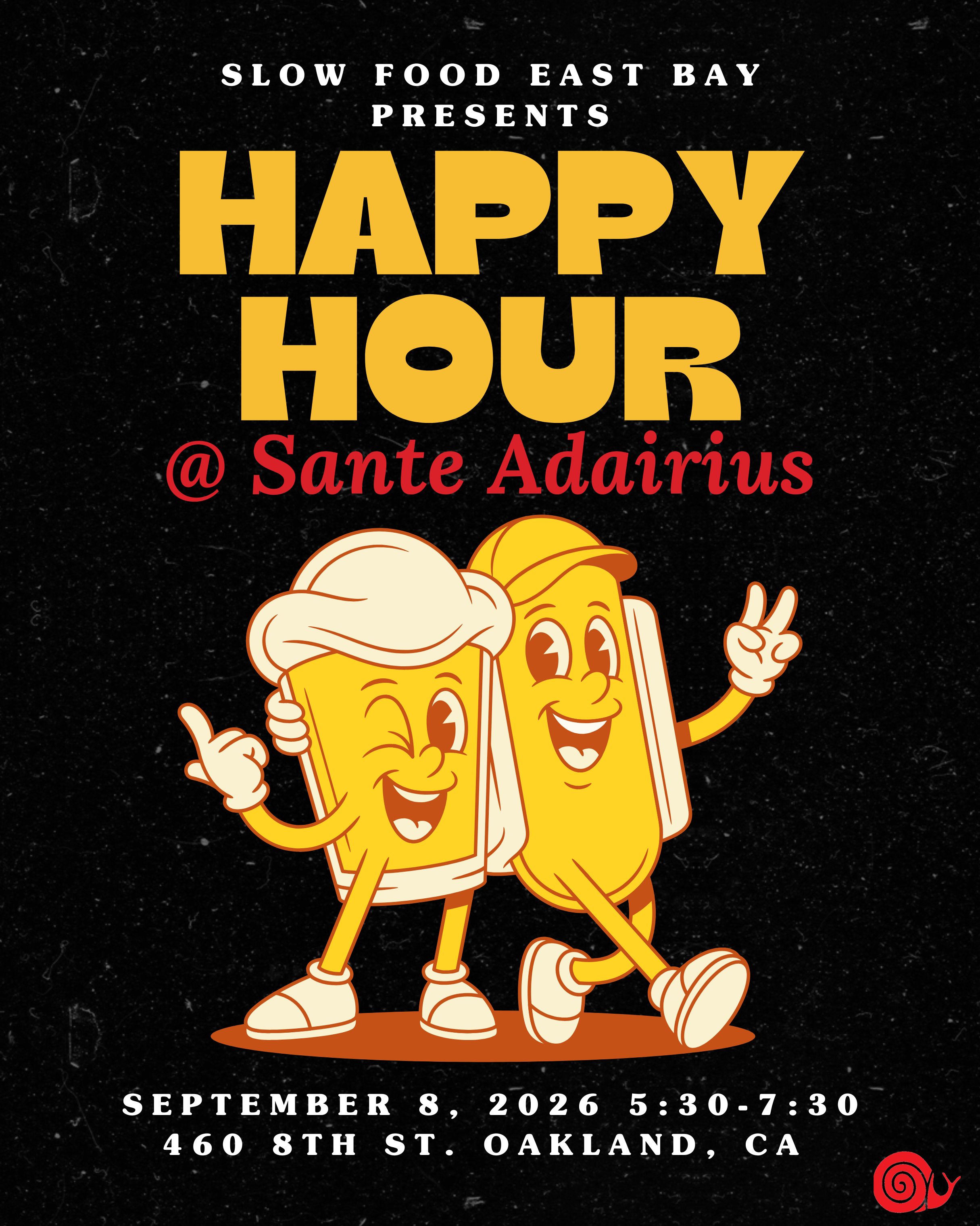 September 8th, 2026: SFEB Happy Hour @ Sante Adairius