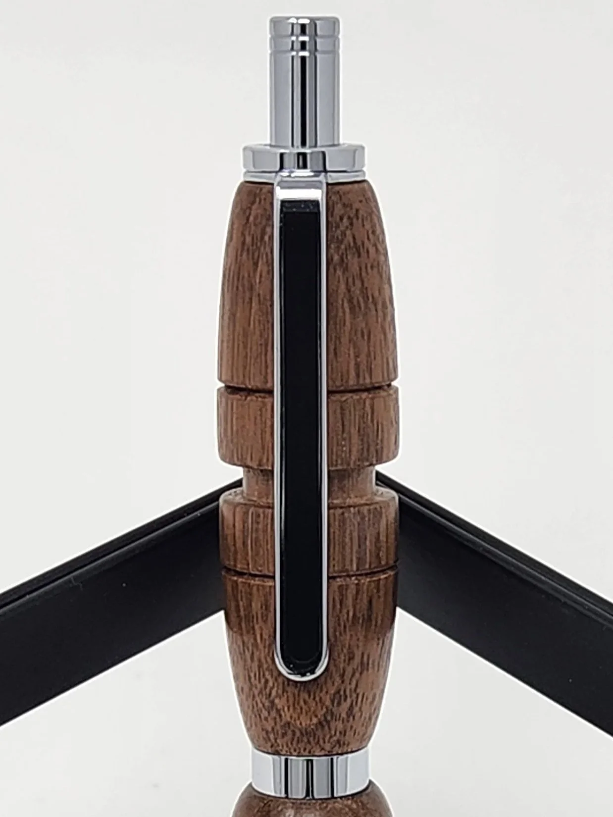 Walnut and Chrome