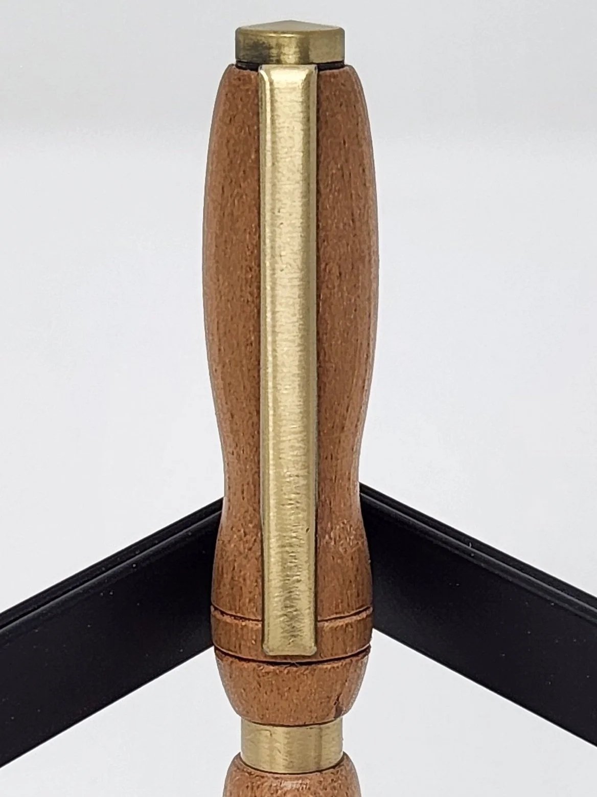 Cherry and Antique Brass