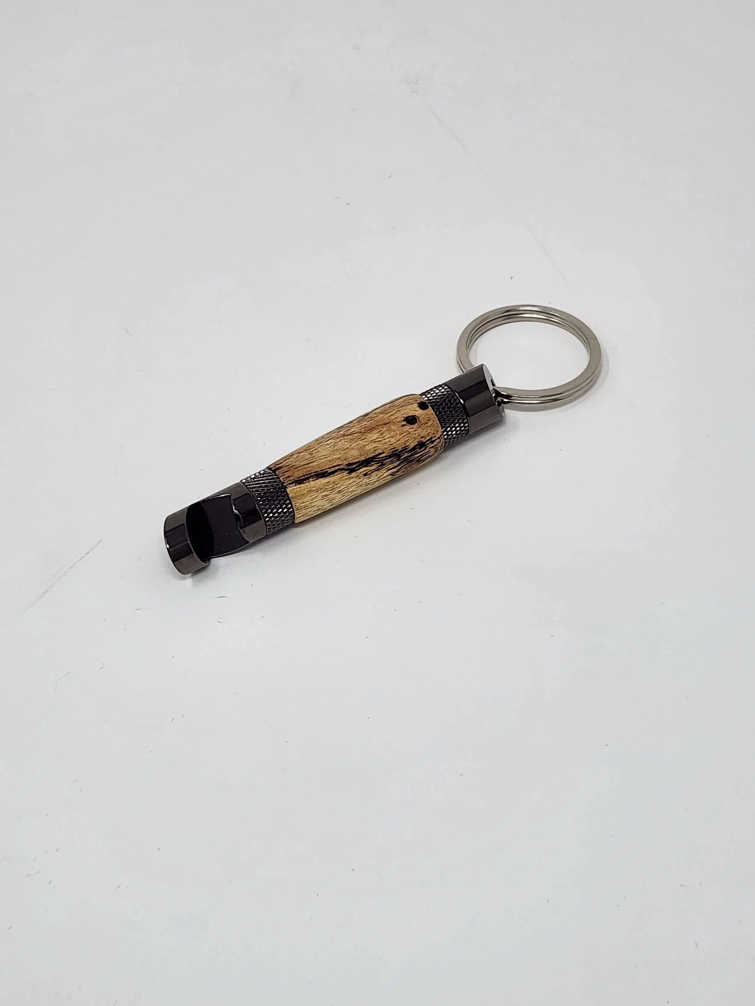 Spalted Tamarind and Black Titanium
