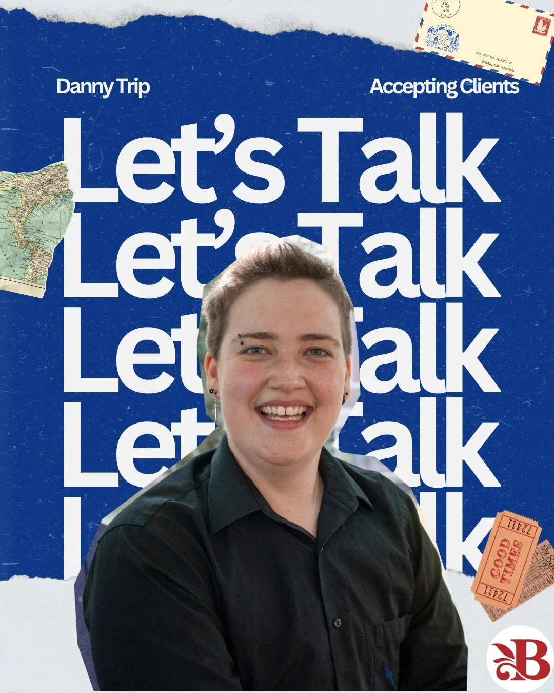 Hey, y&rsquo;all! I just want to introduce myself as a new clinician at Bloom Wellness. I am Danny Trip (He/They), a queer therapist in the Quad Cities, Iowa. I focus on work with queer and/or questioning individuals, those who have experienced traum