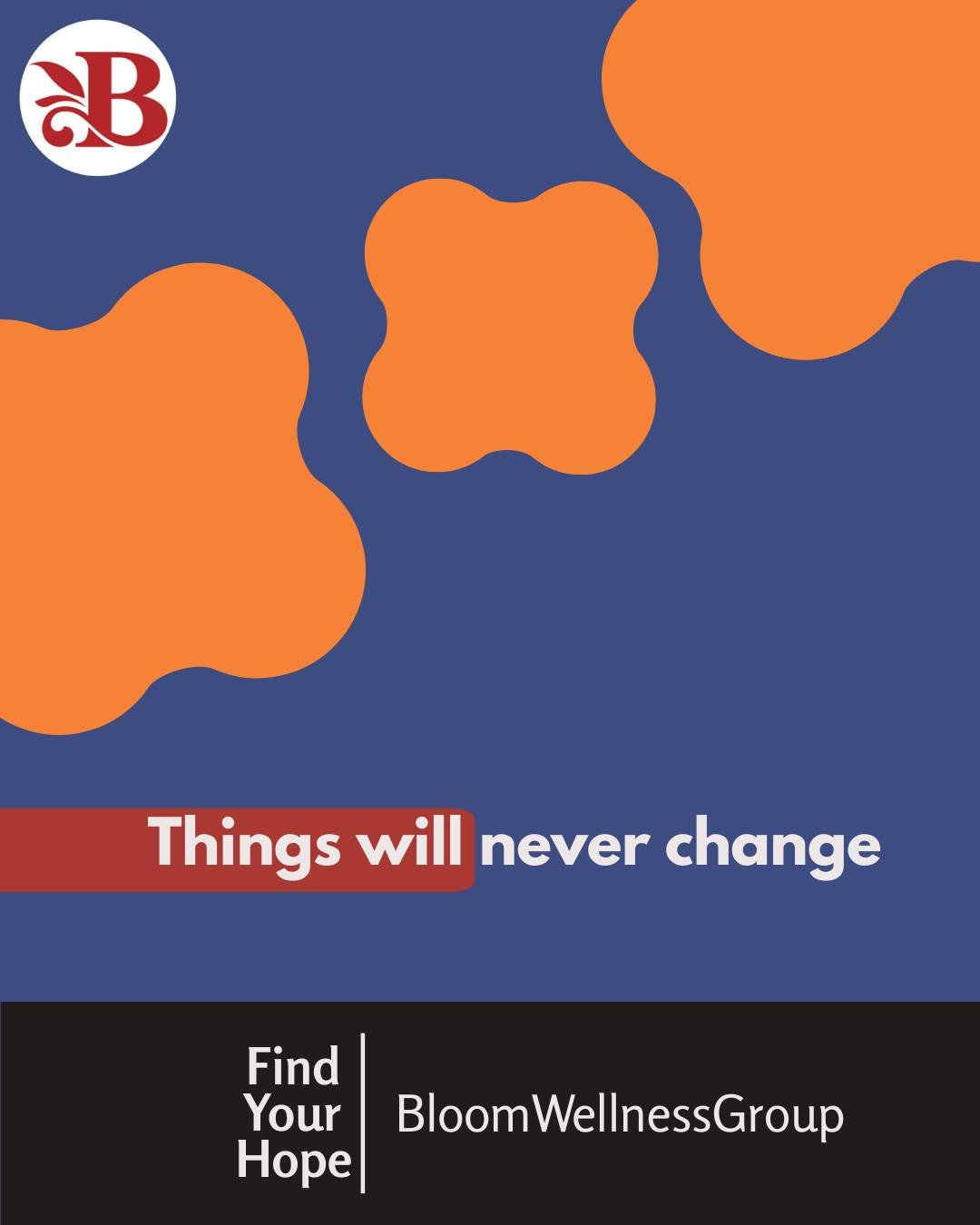 #MythBustingMondays
&ldquo;Things will never change&rdquo;
We hear it all the time, we even think it ourselves. We start to believe in this pessimistic approach.

Here&rsquo;s the truth: Life is not a pattern, but a spiral. Things might seem like the