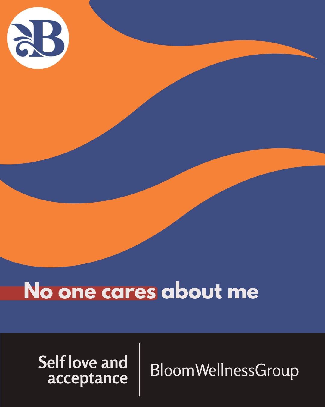 #MythBustingMondays
&ldquo;No one cares about me&rdquo;

When I hear this statement in sessions, I immediately take a step back and recognize how much hurt is in this one sentence. So many people share this thought, this idea that they are alone in t