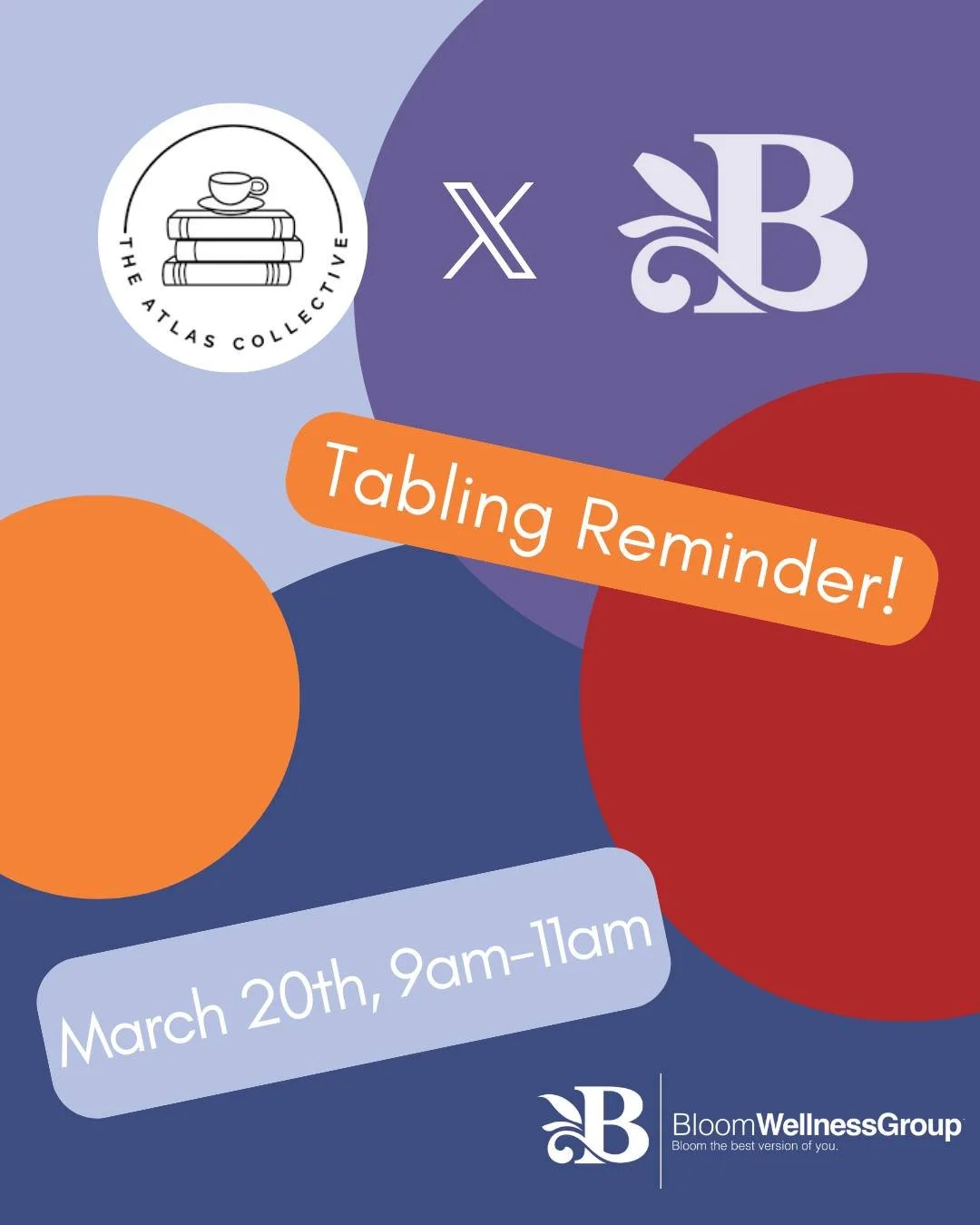 Would you believe it&rsquo;s already almost the 3rd Friday of the month? As always, we will be tabling at Atlas Collective NEXT Friday, March. 20th! Find us at our booth and come ask us for a free sticker! Then, join in the Atlas spirit, get a drink,