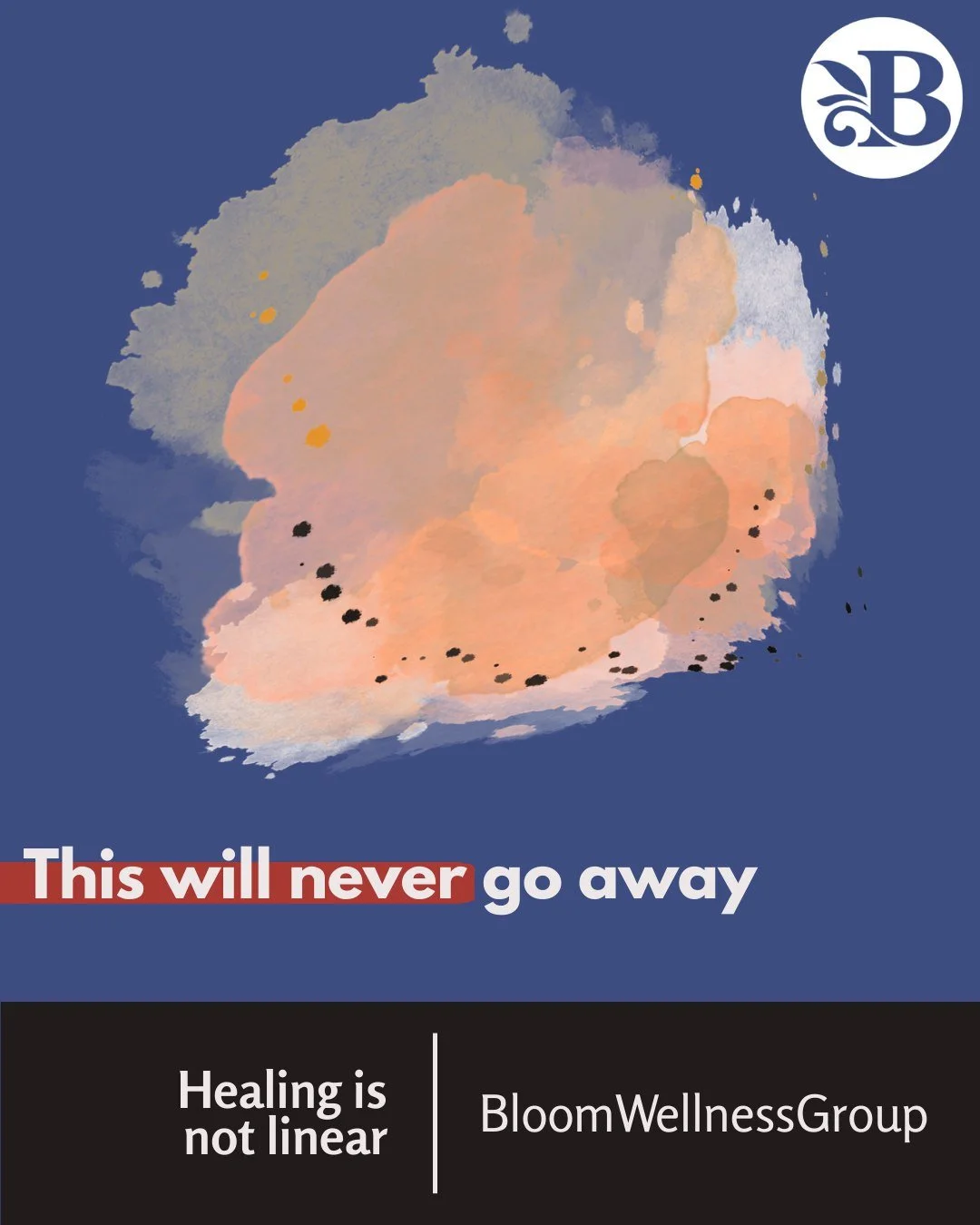 #MythBustingMondays
&ldquo;This will never go away&rdquo;

A common introduction into mental health is the sentiment that healing is not linear. And it is so true to remember. We can get caught up in our emotions, our struggles, conflicts, and fear f
