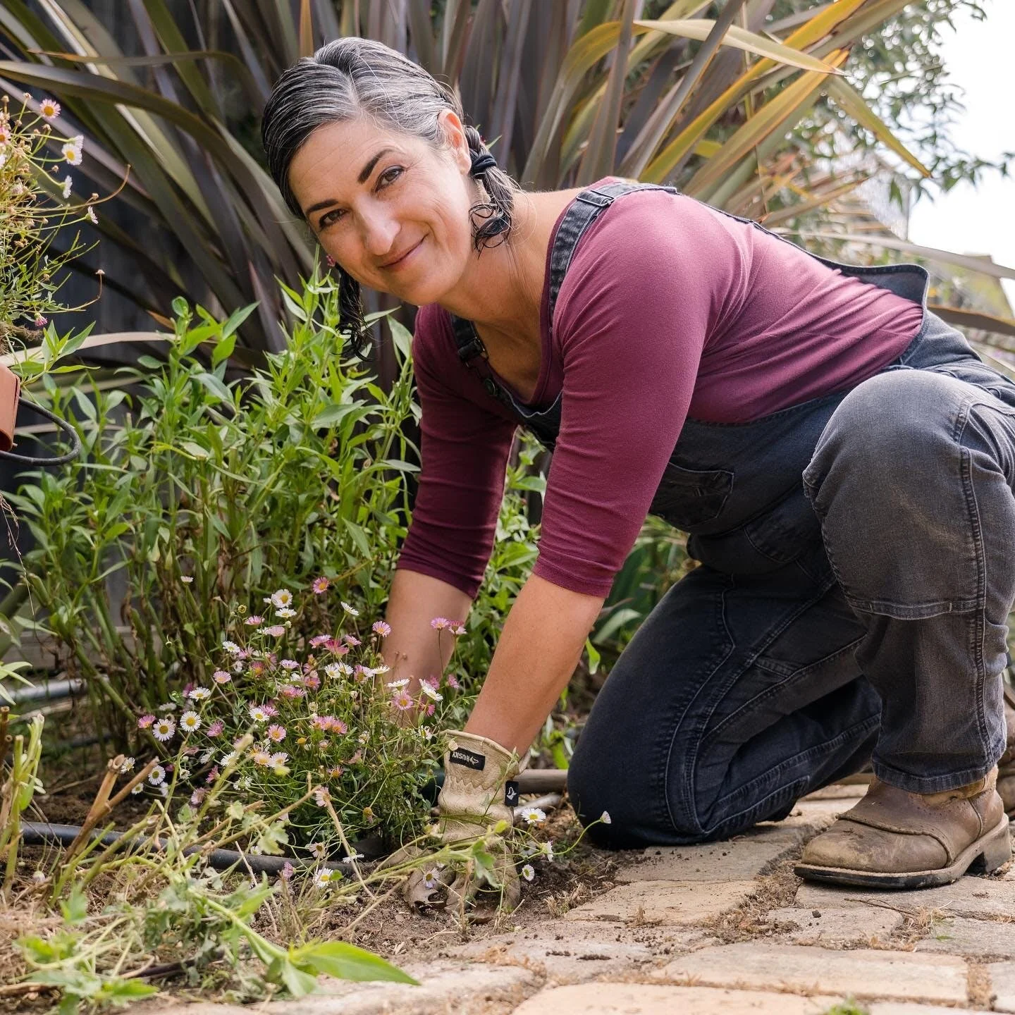 Spending time in my garden is one of my favorite ways to de-stress and live in the moment.