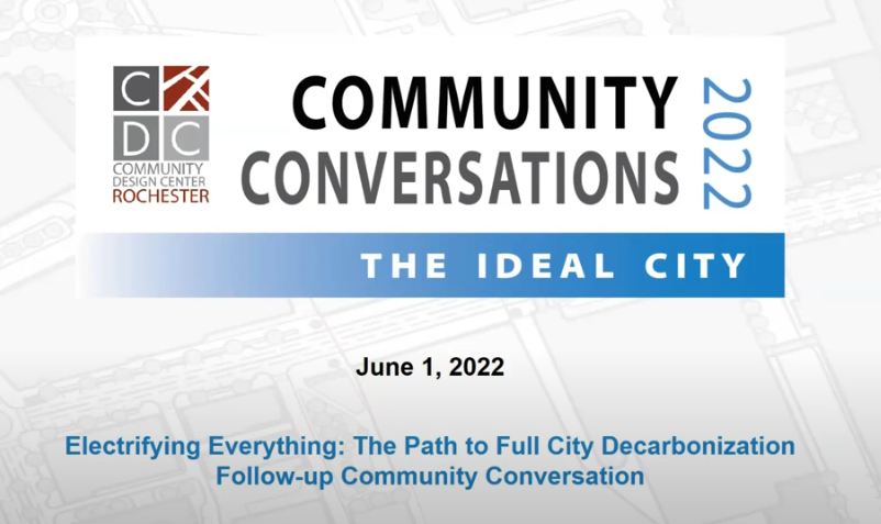 "Electrifying Everything" Community Conversation, RR Lecture Series (Live Meeting, 6/1/22)
