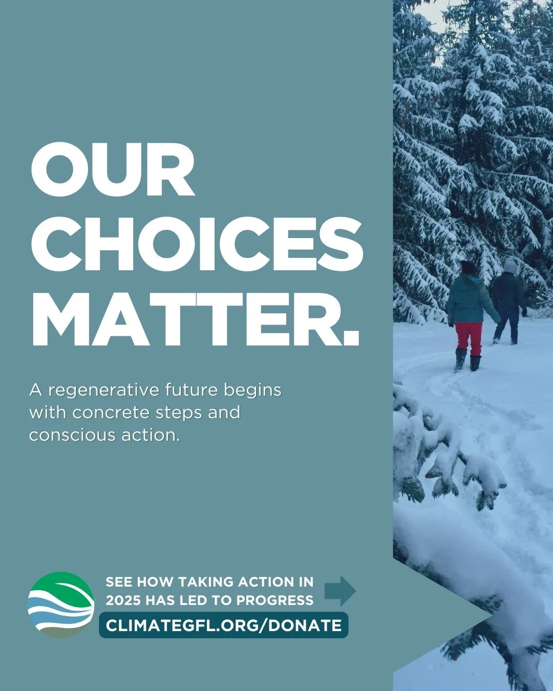 PAUSE &middot; PLAN &middot; ACT. 💚

This year, we&rsquo;ve seen a simple truth play out again and again: our choices matter.

Because of supporters like you, the Climate Solutions Accelerator helped drive real, measurable progress across our region