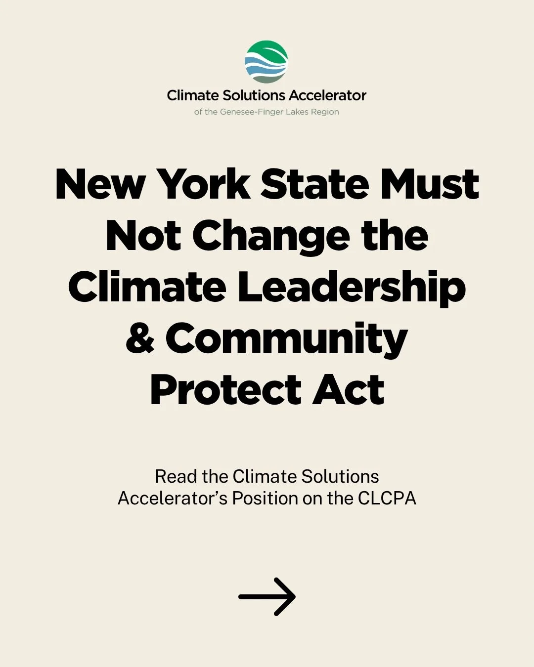 New York must not roll back its climate law. Weakening the CLCPA would delay climate action, reduce accountability, and make it harder to lower pollution, improve public health, create clean energy jobs, and address rising energy costs. 

We urge sta