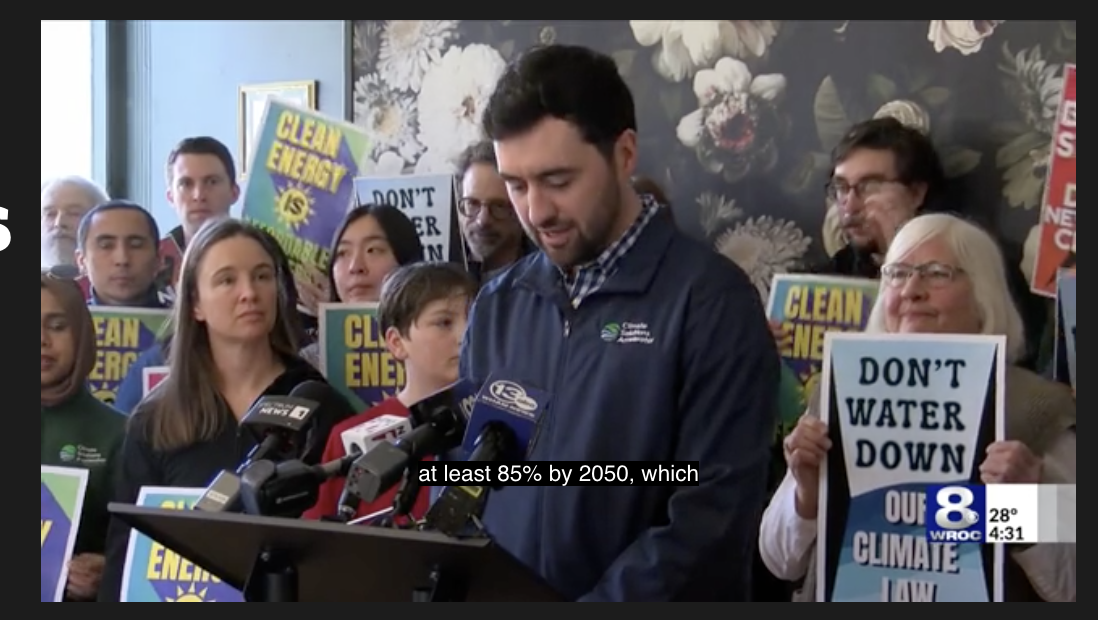 Rochester climate advocates call for action against Hochul’s climate law delay