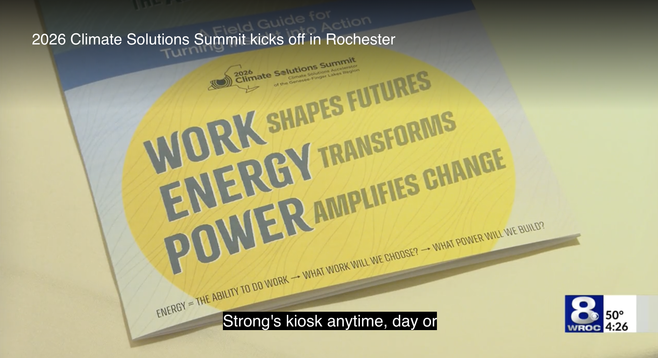 2026 Climate Solutions Summit kicks off in Rochester