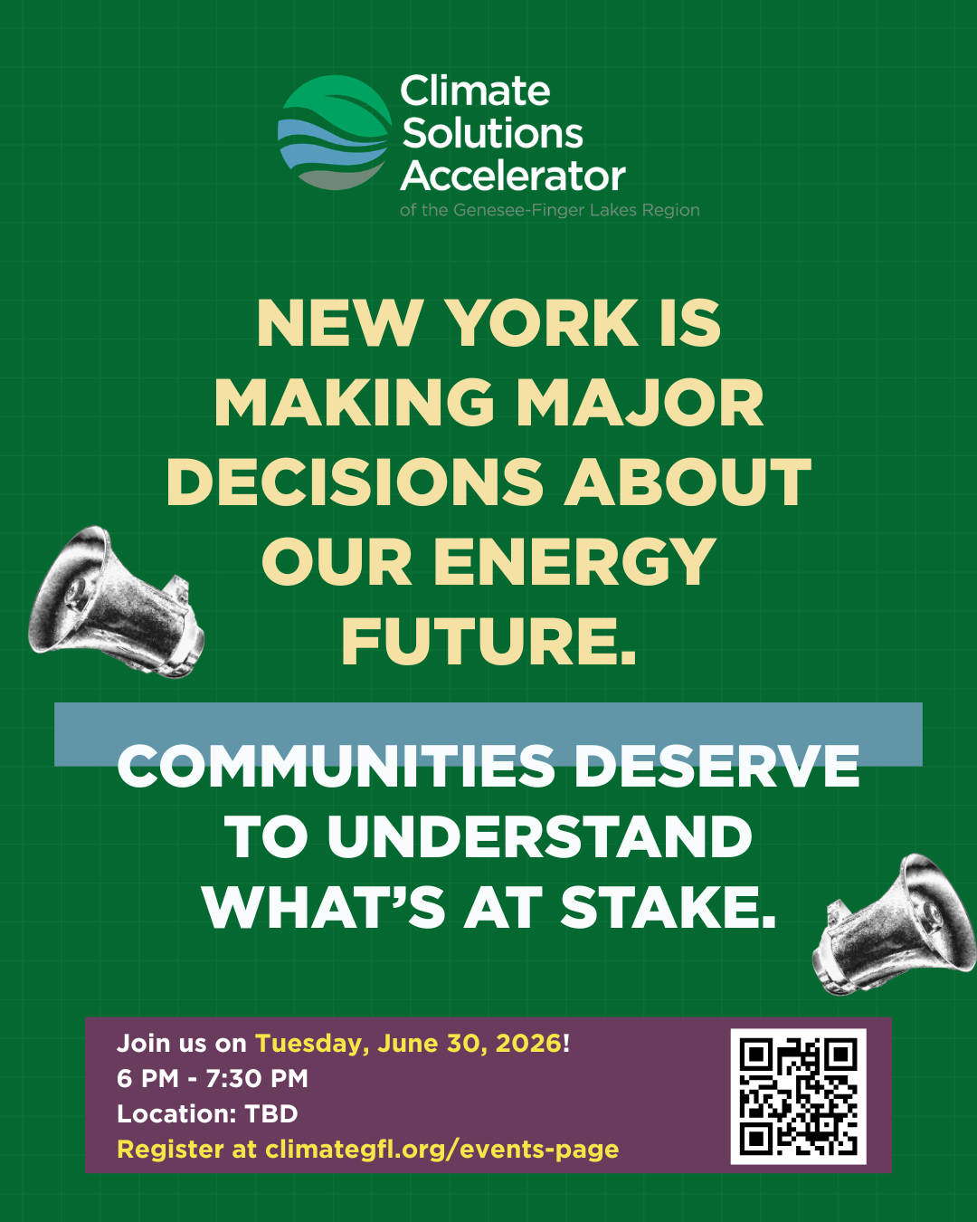 Is Nuclear Right for : Rochester Info Session