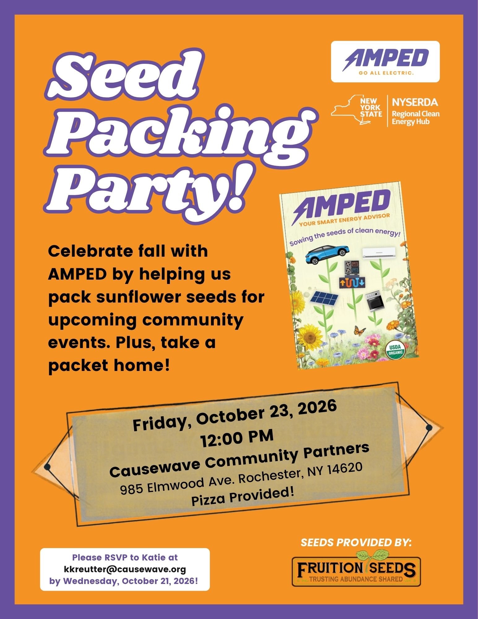 Seed Packing Party