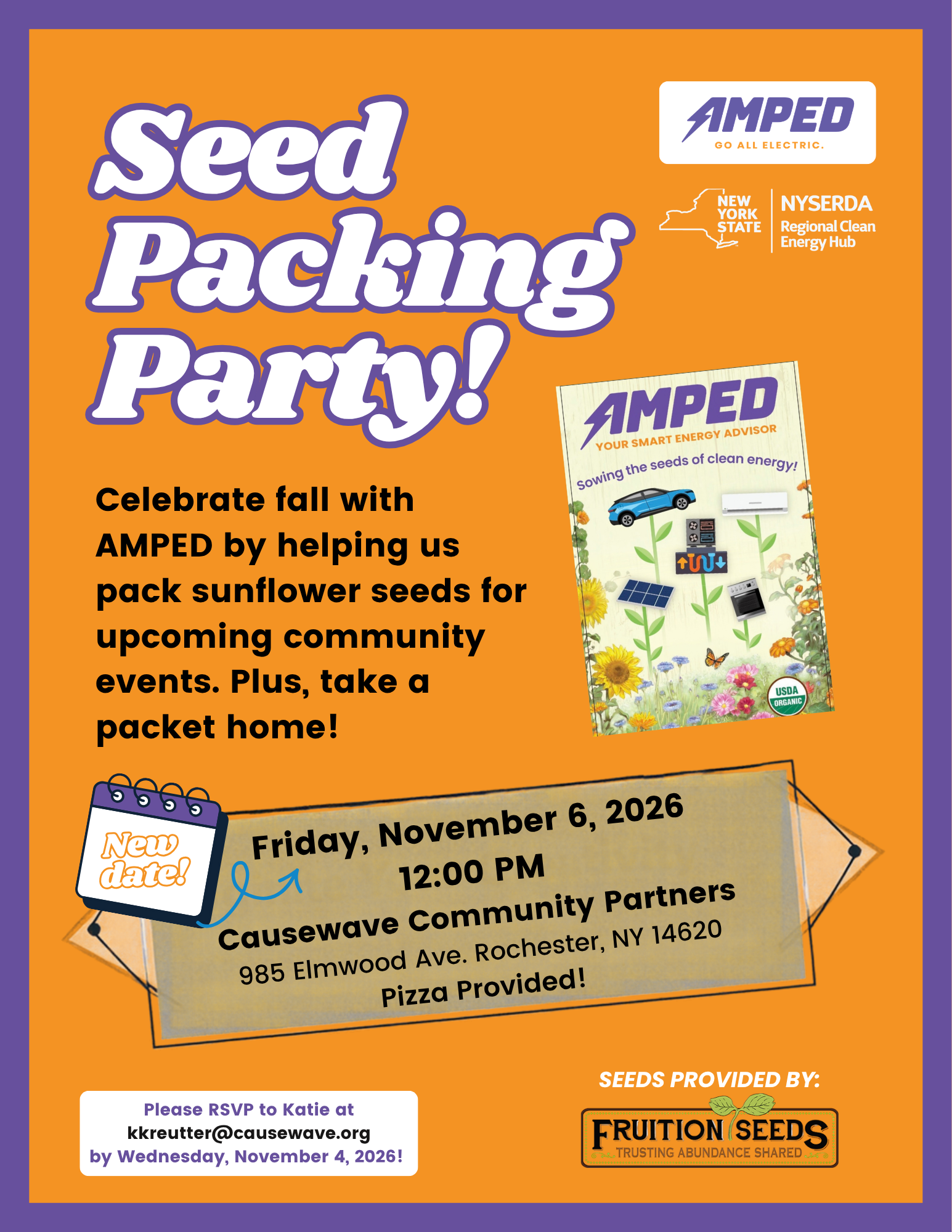 Seed Packing Party